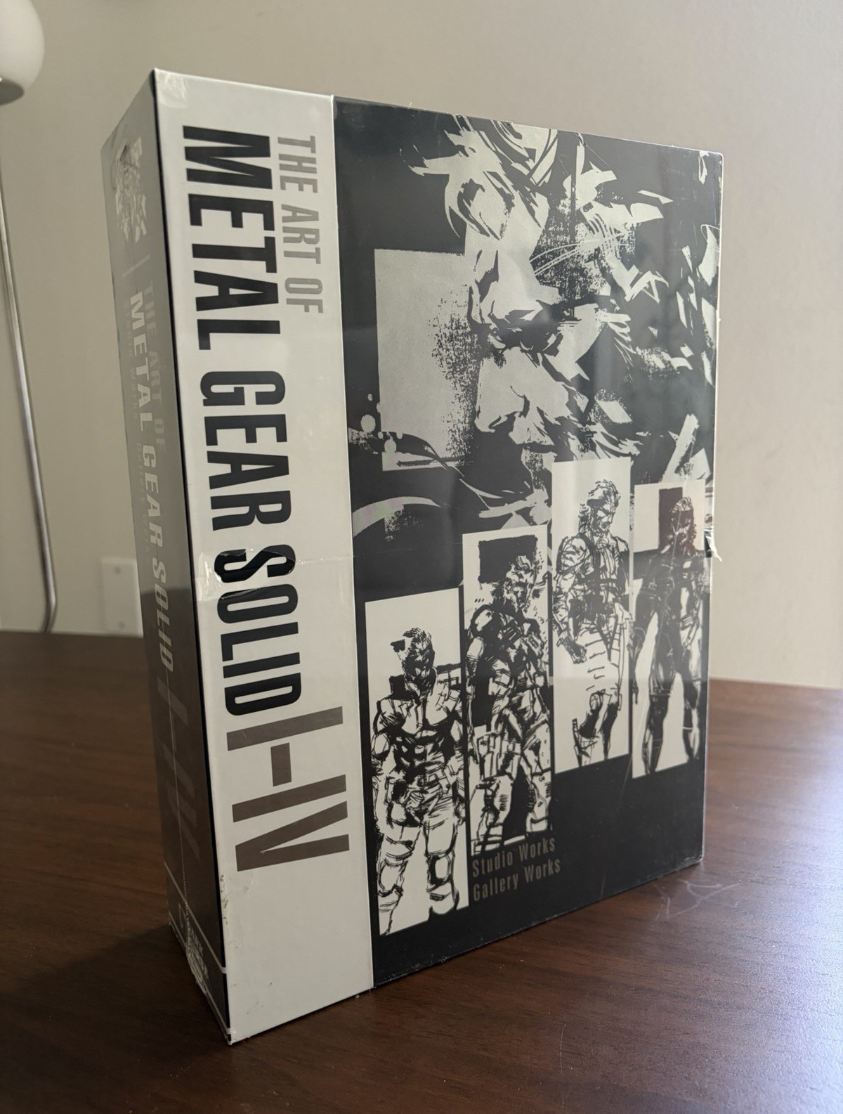 The Art of Metal Gear Solid I–IV – Two Volume Hardcover Box Set – Factory Sealed
