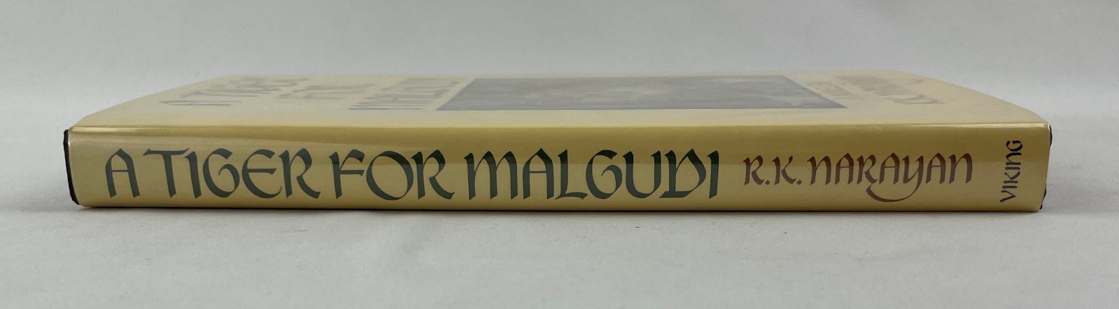 A Tiger for Malgudi, R.K. Narayan, 1983, 1st US Edition, Indian Literature, HCDJ