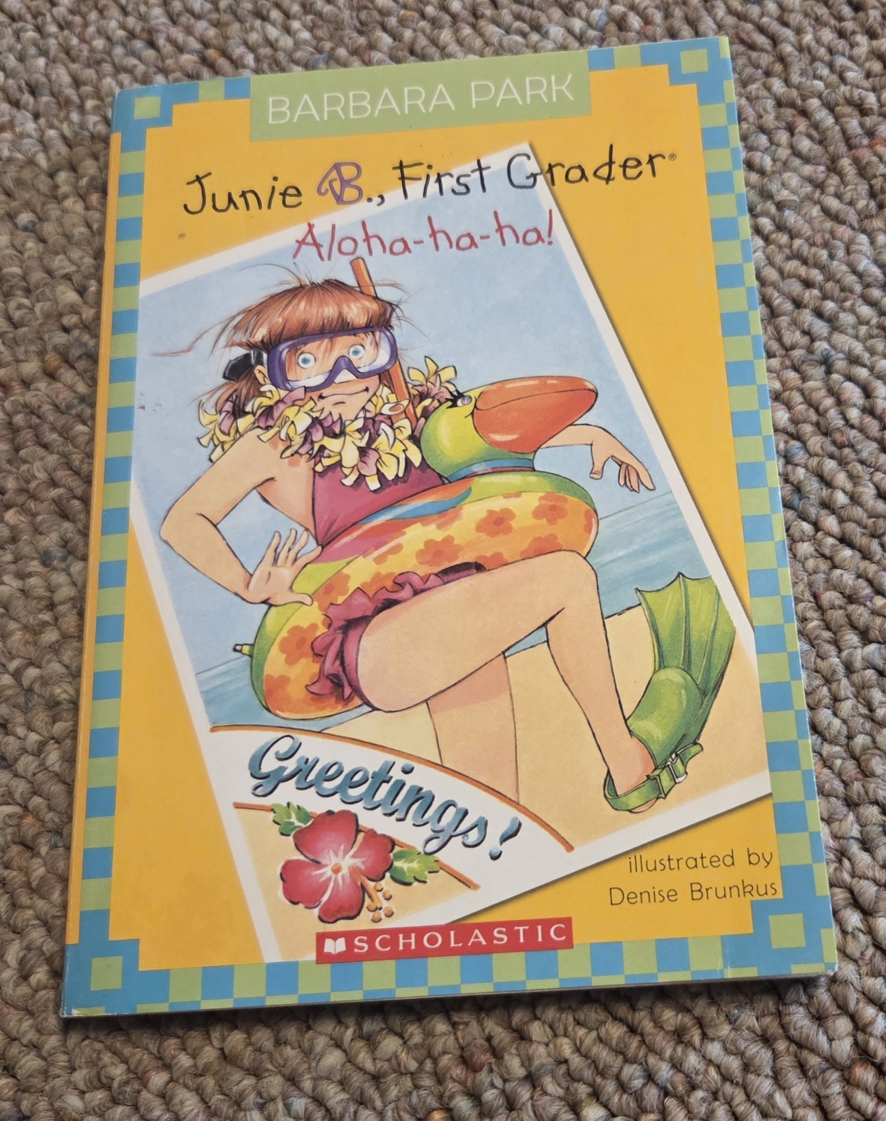 Lot of 4 Junie B Jones Junie B 1st Grader Chapter Books Barbara Park Scholastic