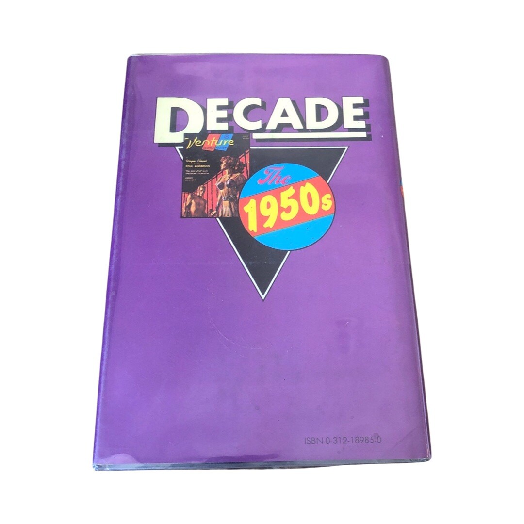 DECADE The 1950s / Harry Harrison & Brian W. Aldiss / HB, DJ, 1978, 1st / VG