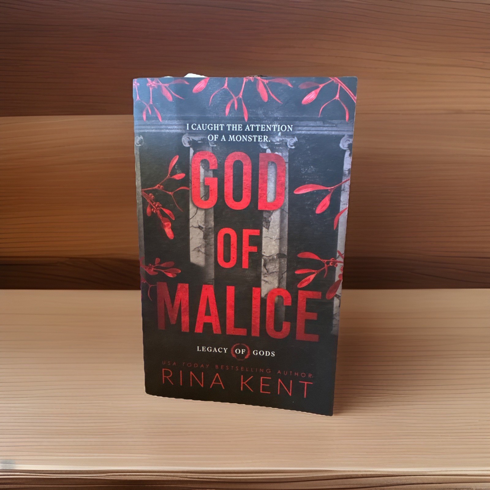 God Of Malice By Rina Kent Deluxe Edition W/ Sprayed Edges