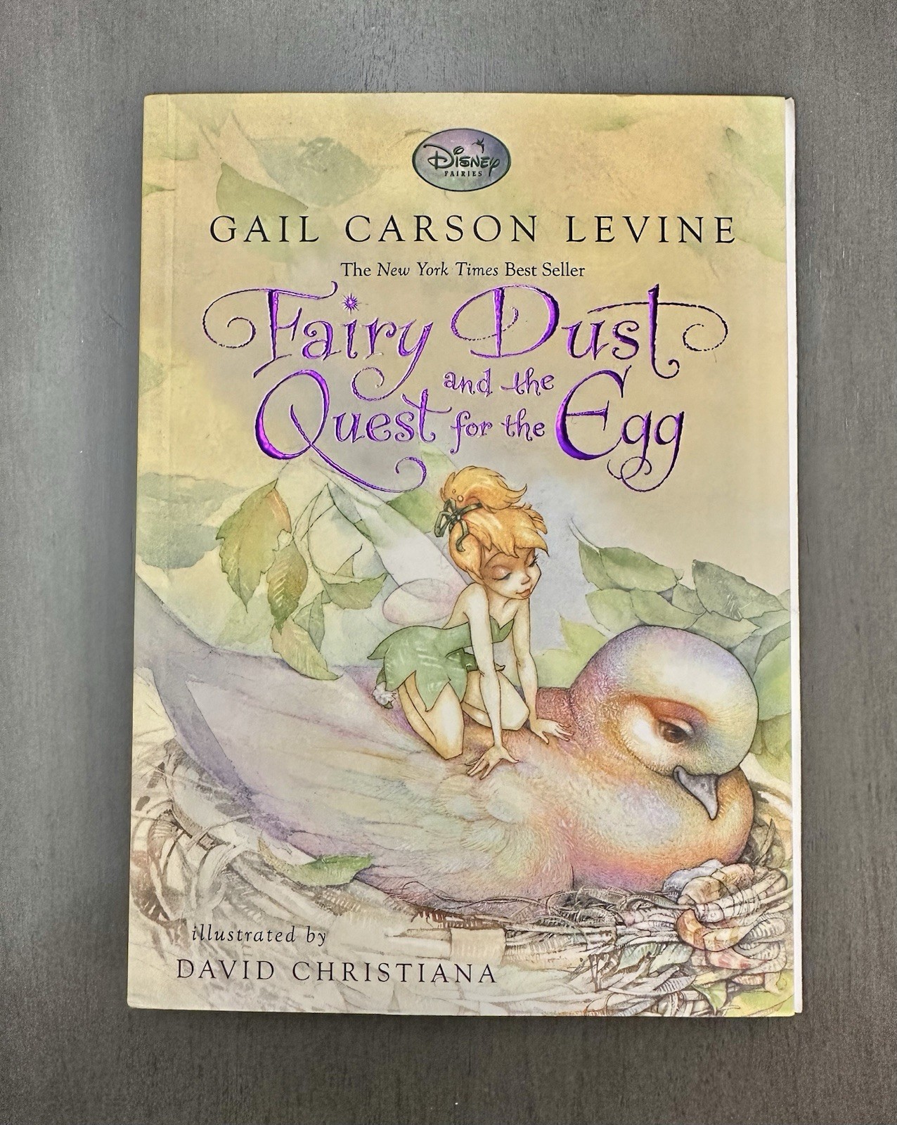 Disney Press Fairy Dust and the Quest for the Egg Levine Trilogy TPB 2008 Illus