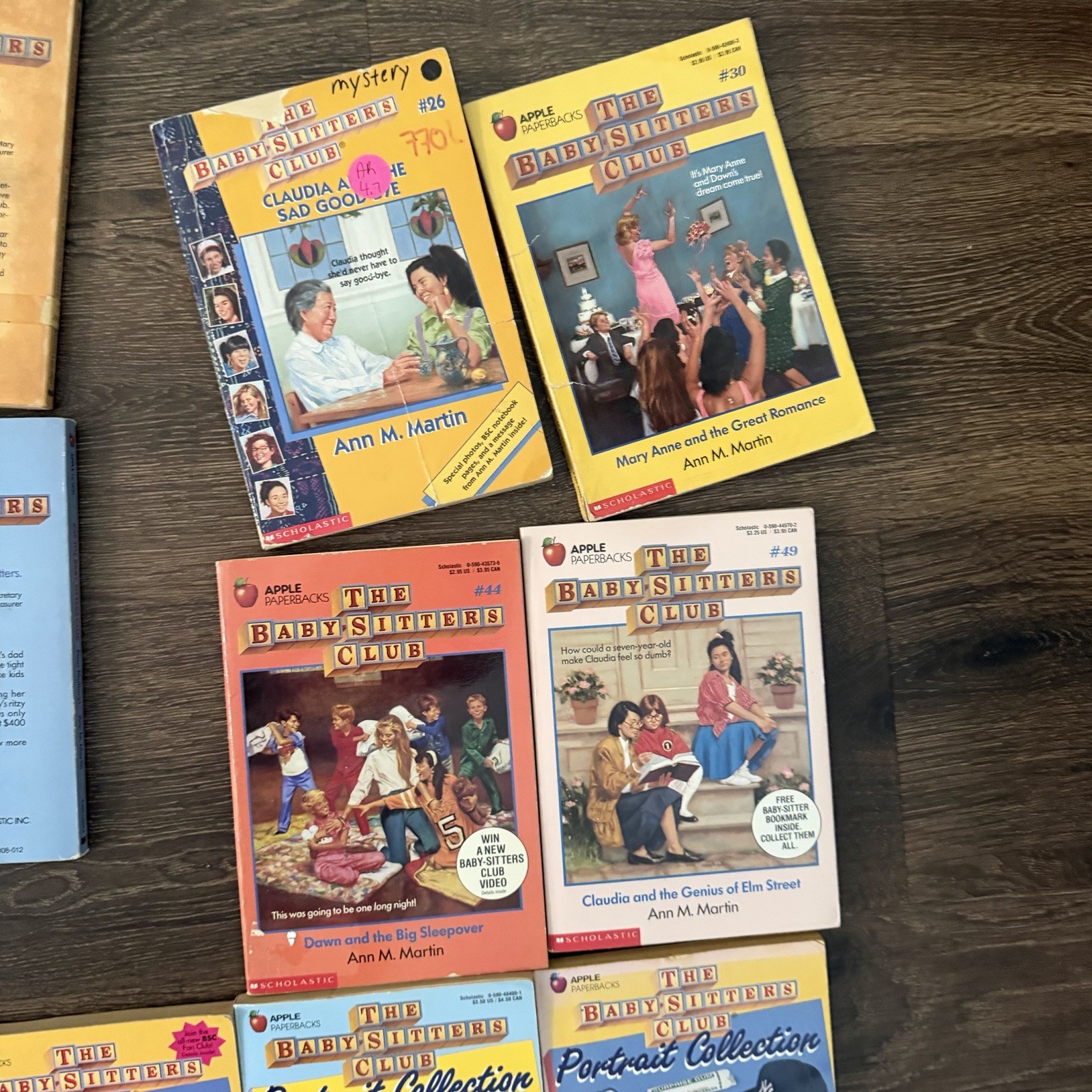 Baby Sitters Club Lot 25 Books Ann M Martin Mixed Series Mystery Specials