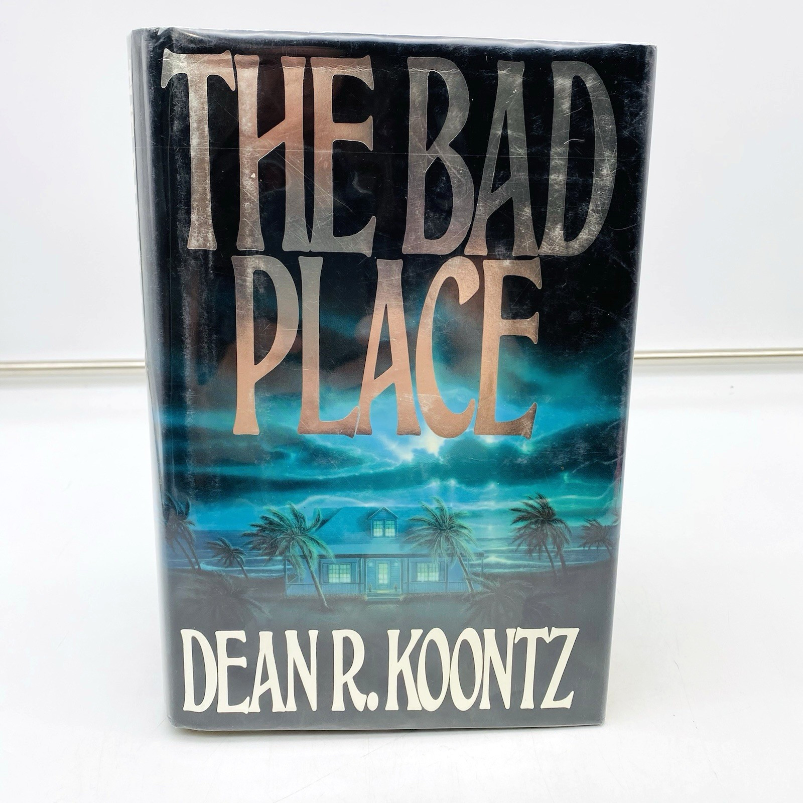 SIGNED & Fun Inscription THE BAD PLACE Dean R. Koontz 1990 First Print HC DJ