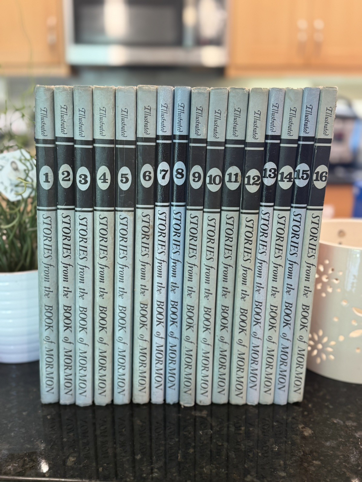 Illustrated Stories From The Book of Mormon 16 Volume Set 1st Editions 1967-72