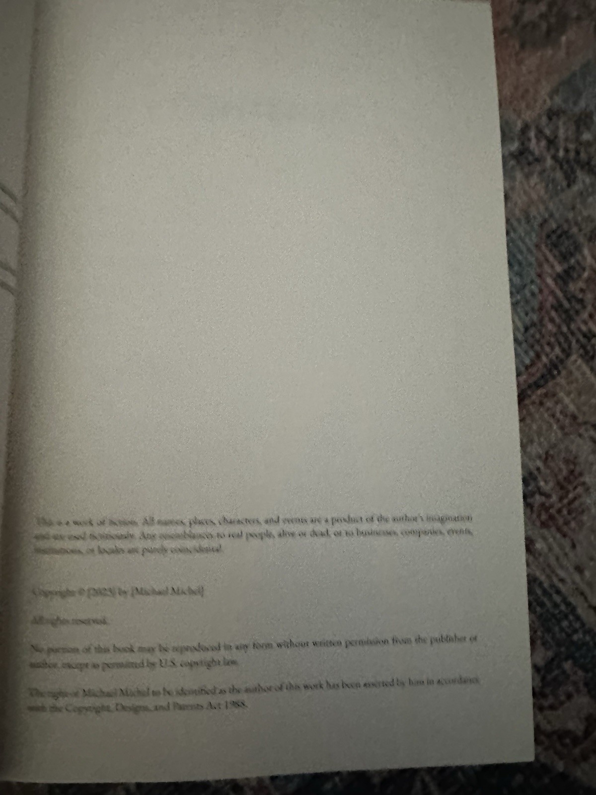 The Price Of Power Michael Michel Hardcover out of print