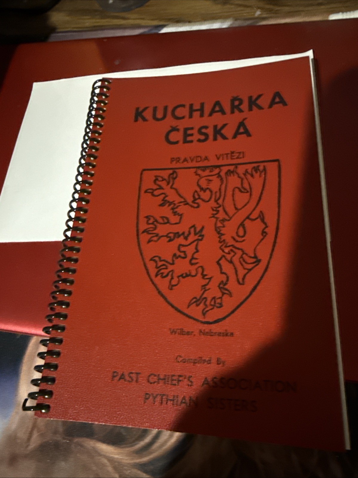 Kucharka Ceska: Czech Cookbook Wilber Ne New