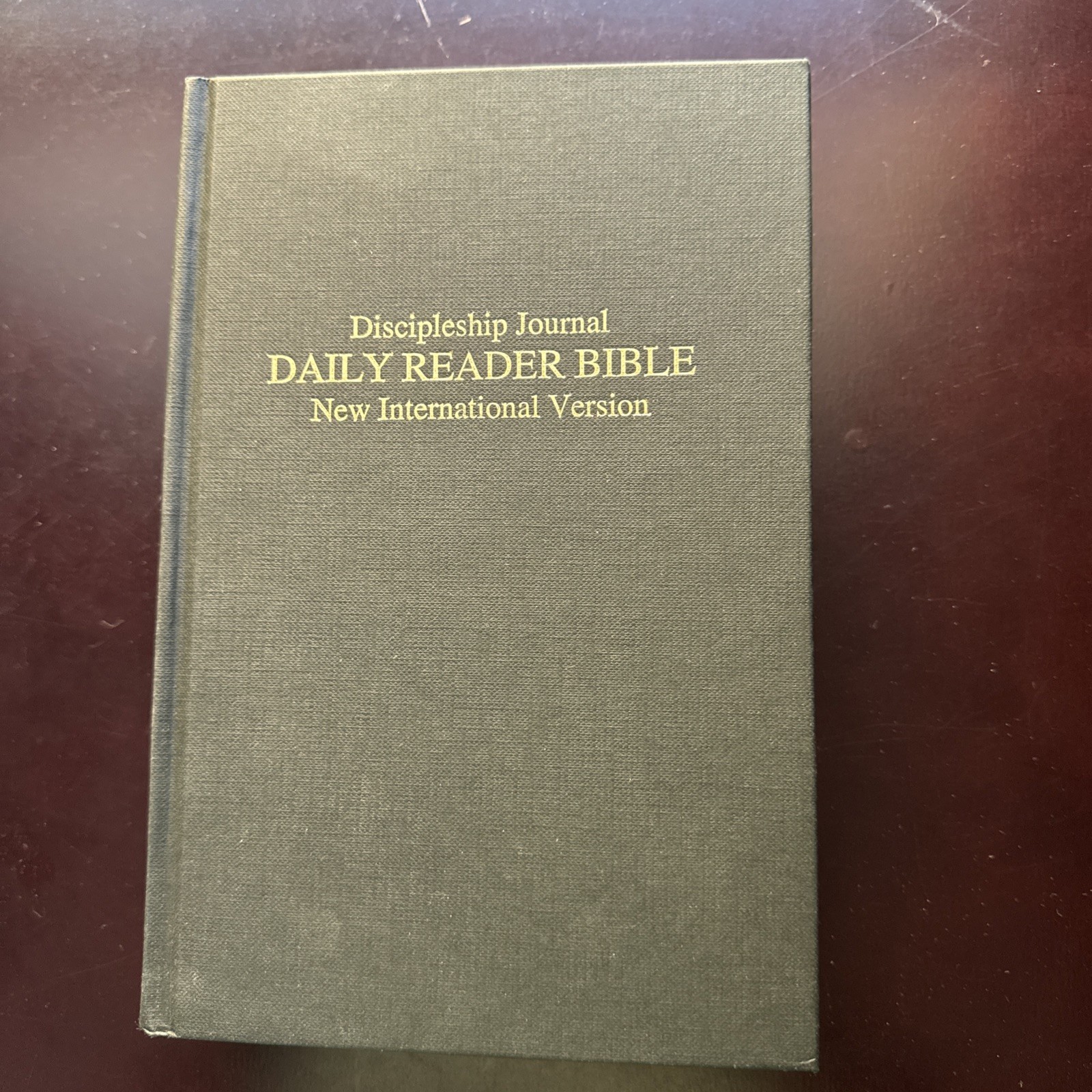 Discipleship Journal Daily Reader Bible – New International Version