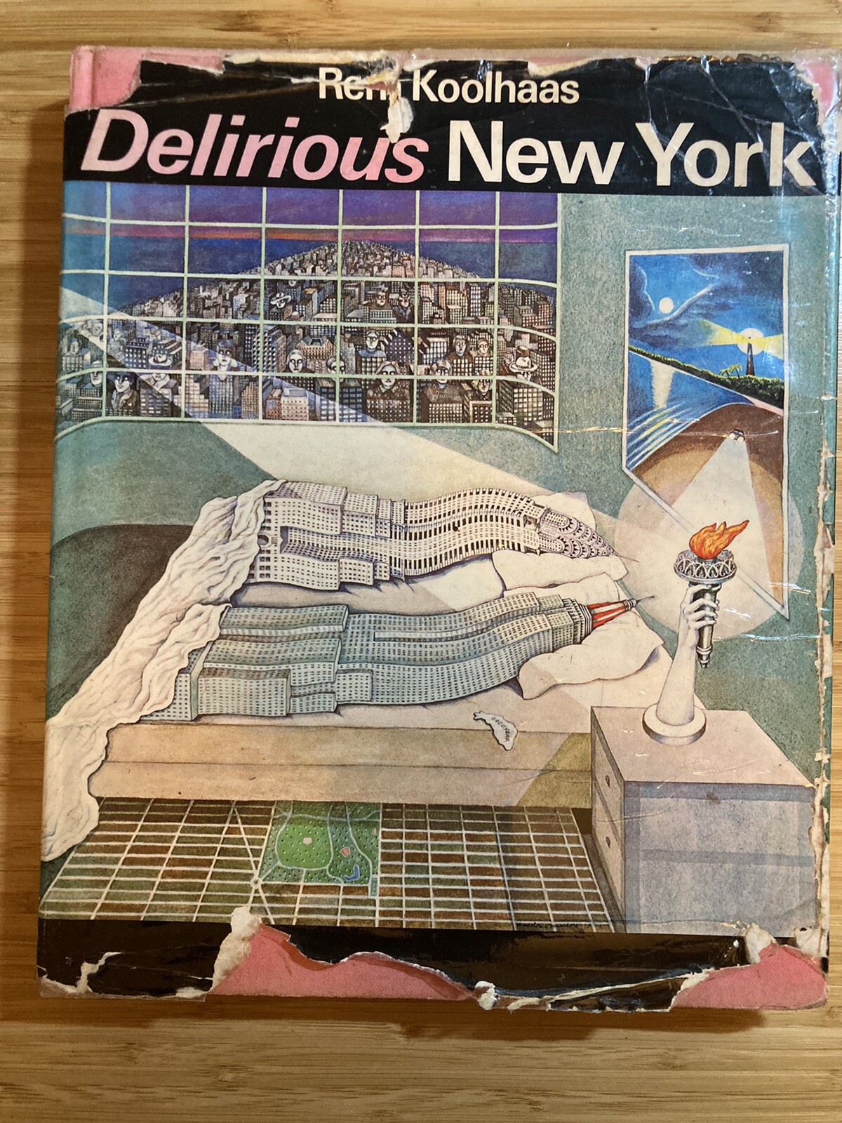 Delirious New York. FIRST EDITION. 1978. Hardcover. Rem Koolhaas.