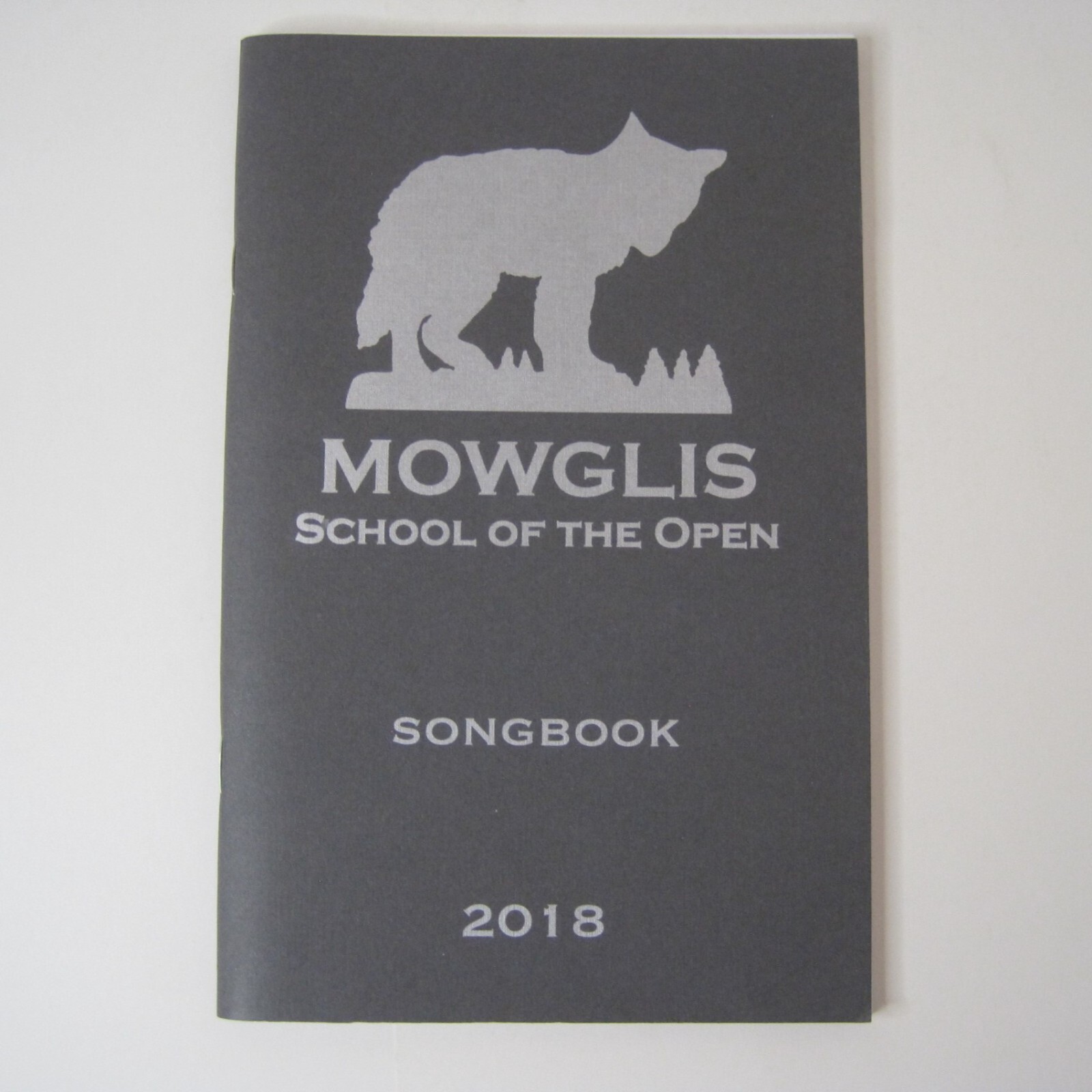 MOWGLIS School of the Open Songbook 2018 – Paperback – 68 Pages – 5 3/8 x 8 3/8