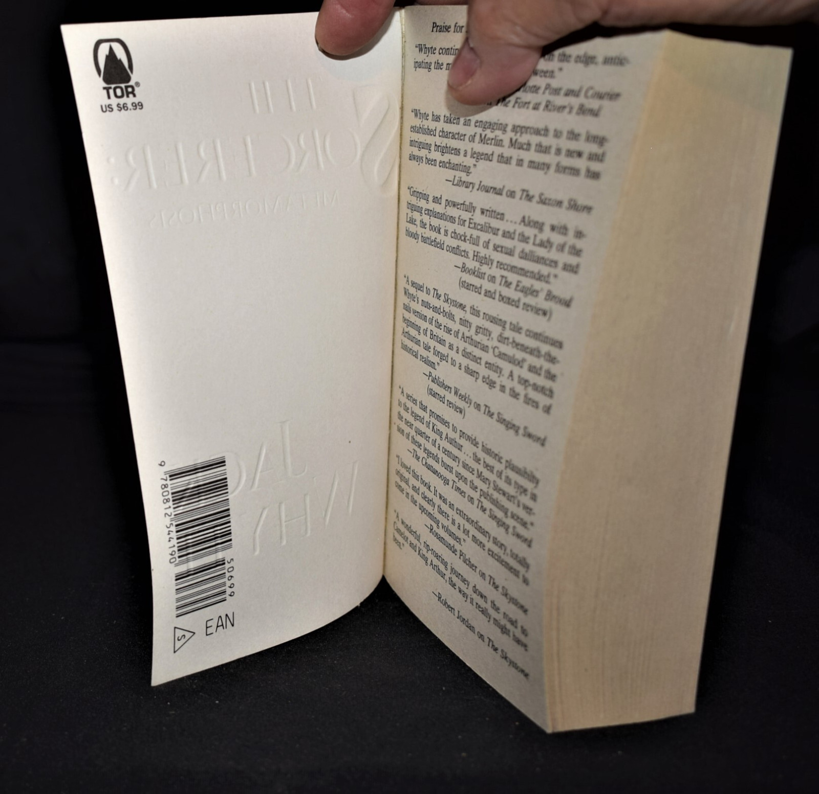 Sorcerer: Metamorphosis by Jack Whyte (c 1999) pages 494 [Camulos Chronicles]~PB