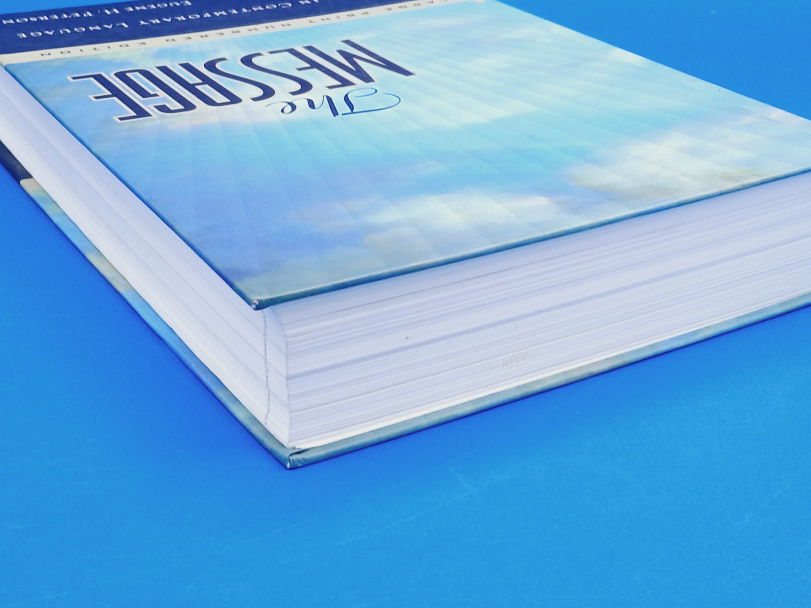 Message Large Print, The by Peterson, Eugene H..