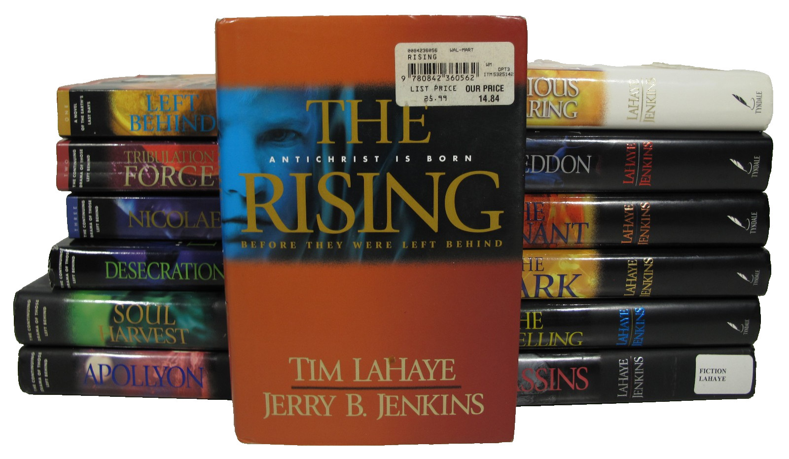 Lot of Series Left Behind-HARDCOVER DJ-PB-Tim LaHaye Jerry Jenkins-Books 1-13