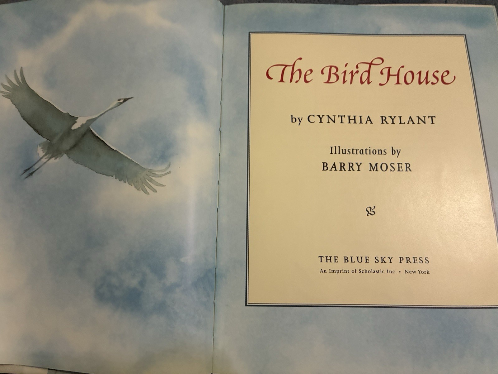 The Bird House by Cynthia Rylant 1998