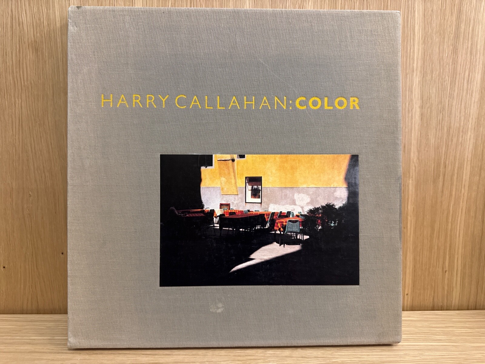 Harry Callahan “Color” 1980 First Edition Photography Book w/Slipcase
