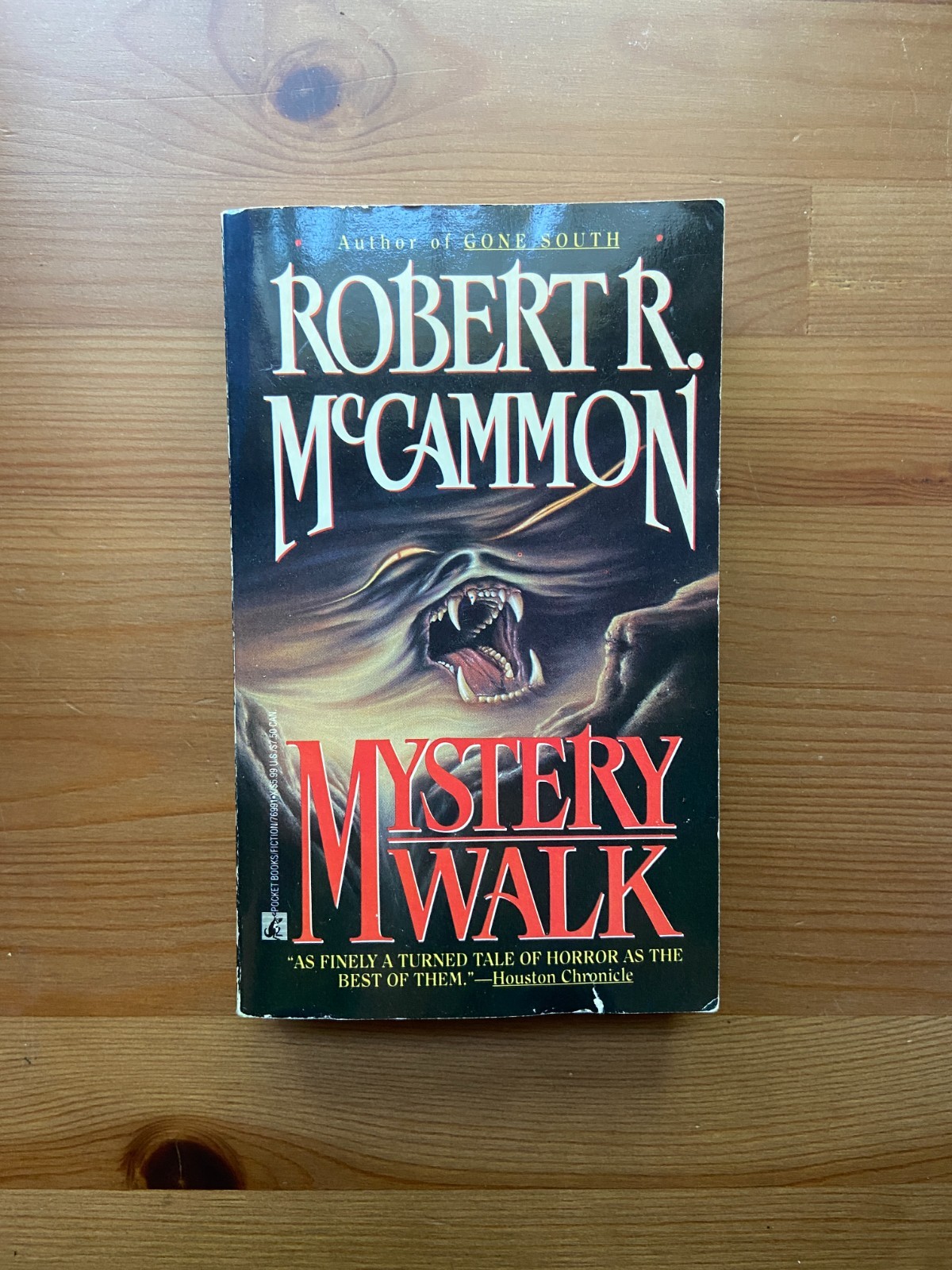 Robert R. McCammon Mystery Walk 1992 Pocket Books Paperback Jim Warren Cover