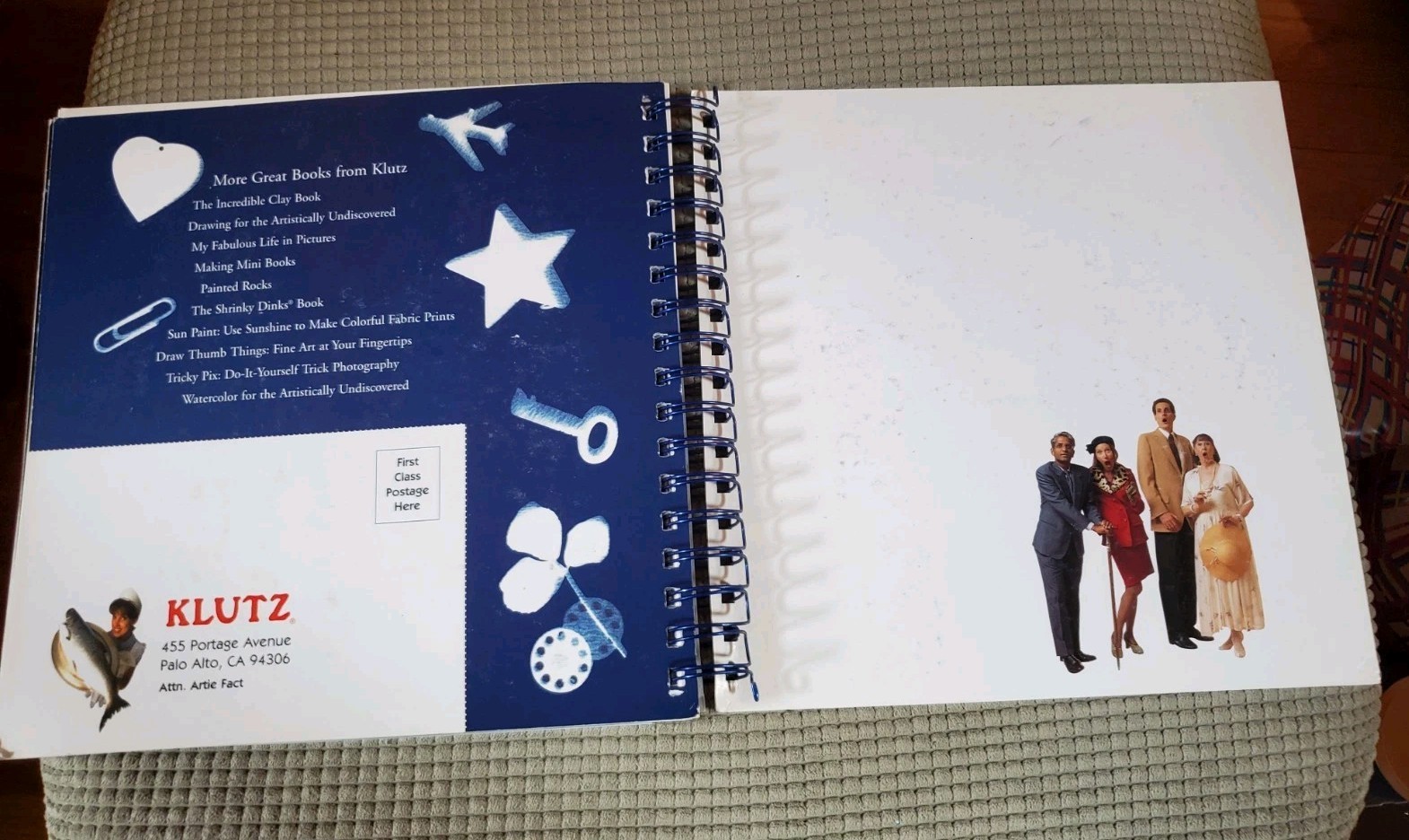 A Book of Artrageous Projects (A Klutz Book) Hardcover NEW