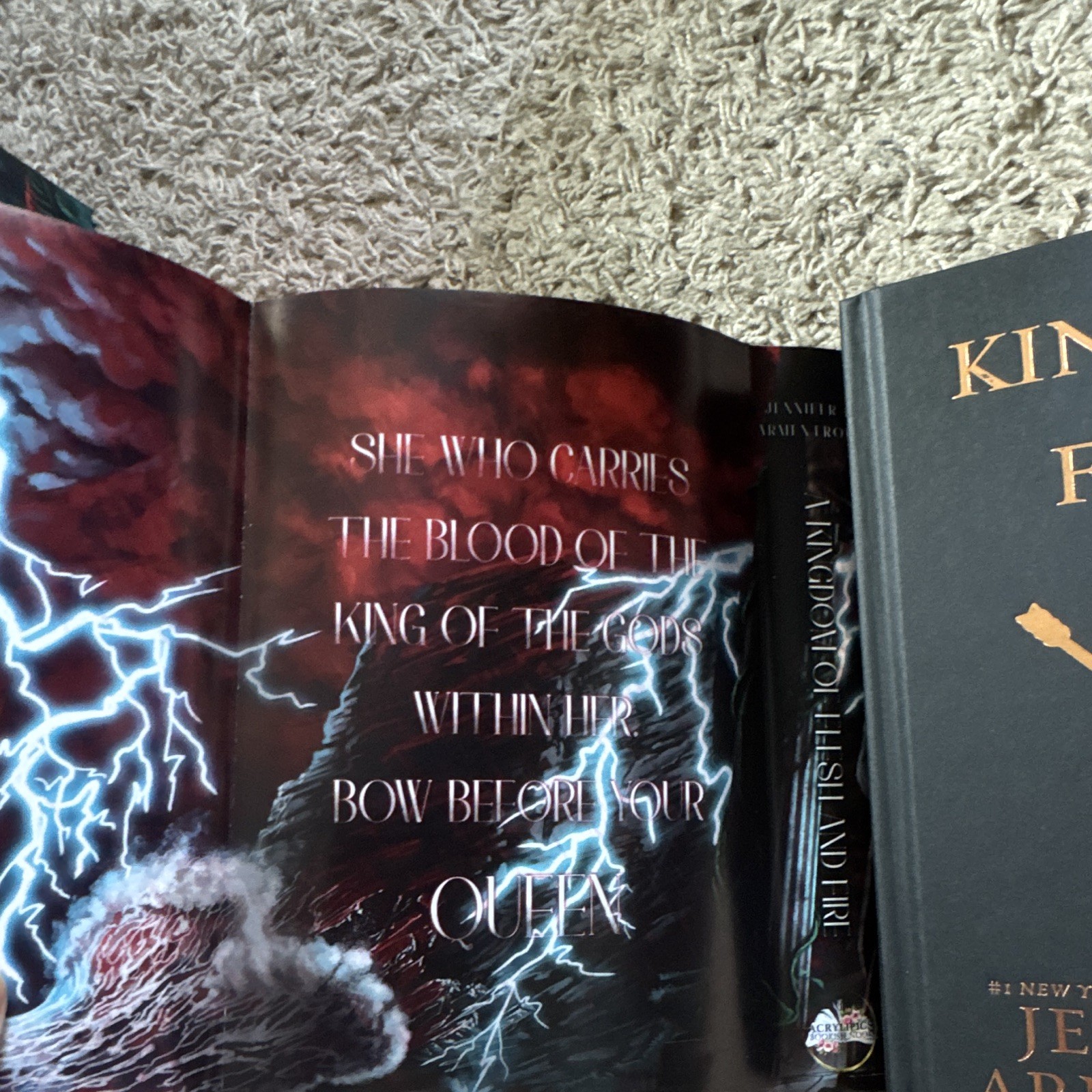 Jennifer L. Armentrout Blood and Ash 5-Book Hardcover Set w/ Dust Jacket