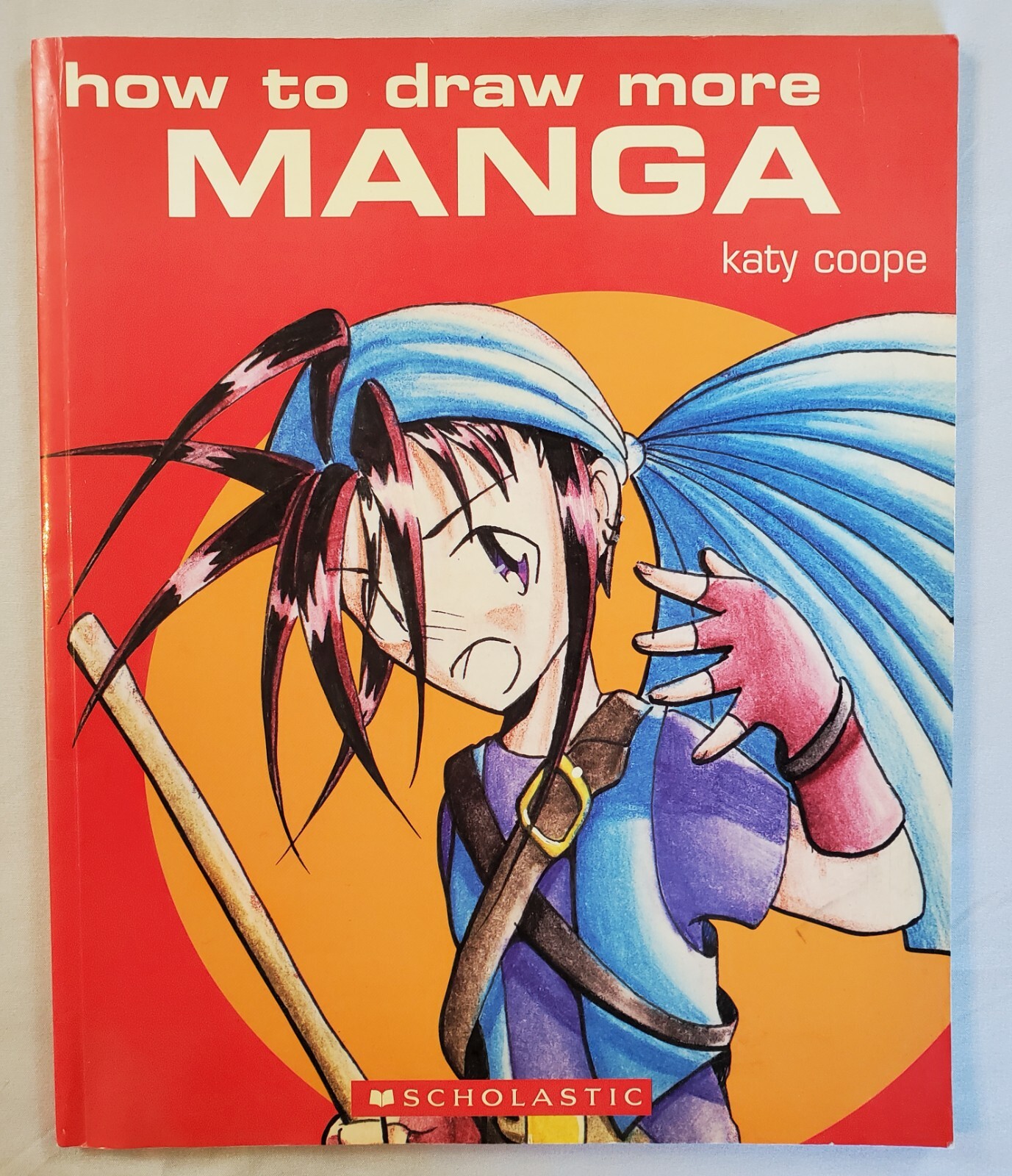 How to Draw More Manga Katy Coope Scholastic Art Book 2003 D&S Tangerine Press