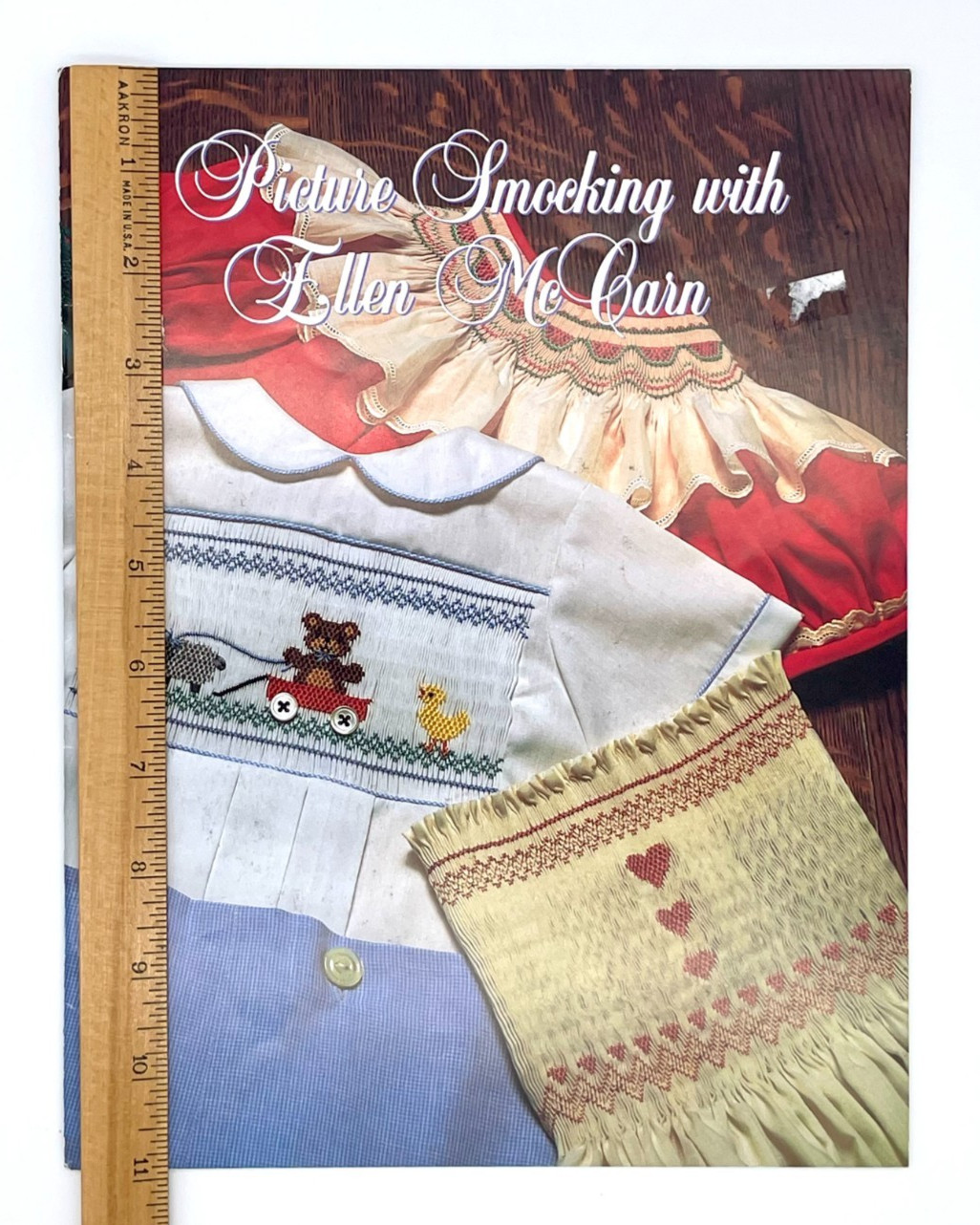 Picture Smocking with Ellen McCarn Vintage 1990-7 Designs Included Dino Teddy