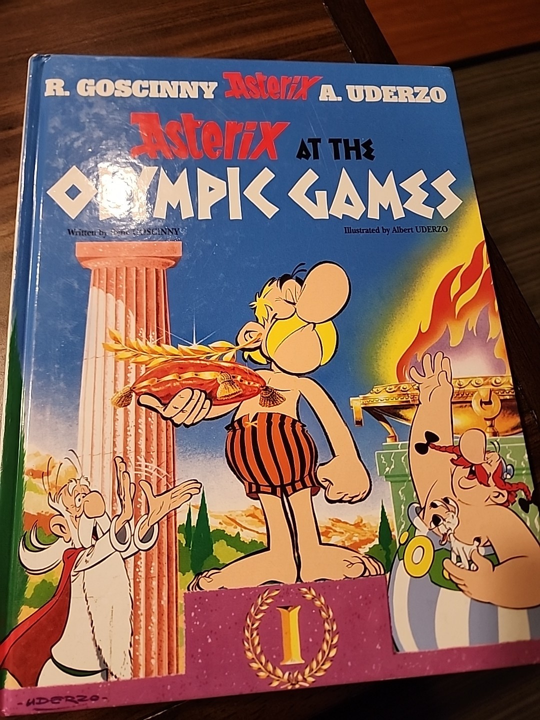 Asterix at the Olympic Games Rene Goscinny, Albert Uderzo, Album 12 Hard Cover