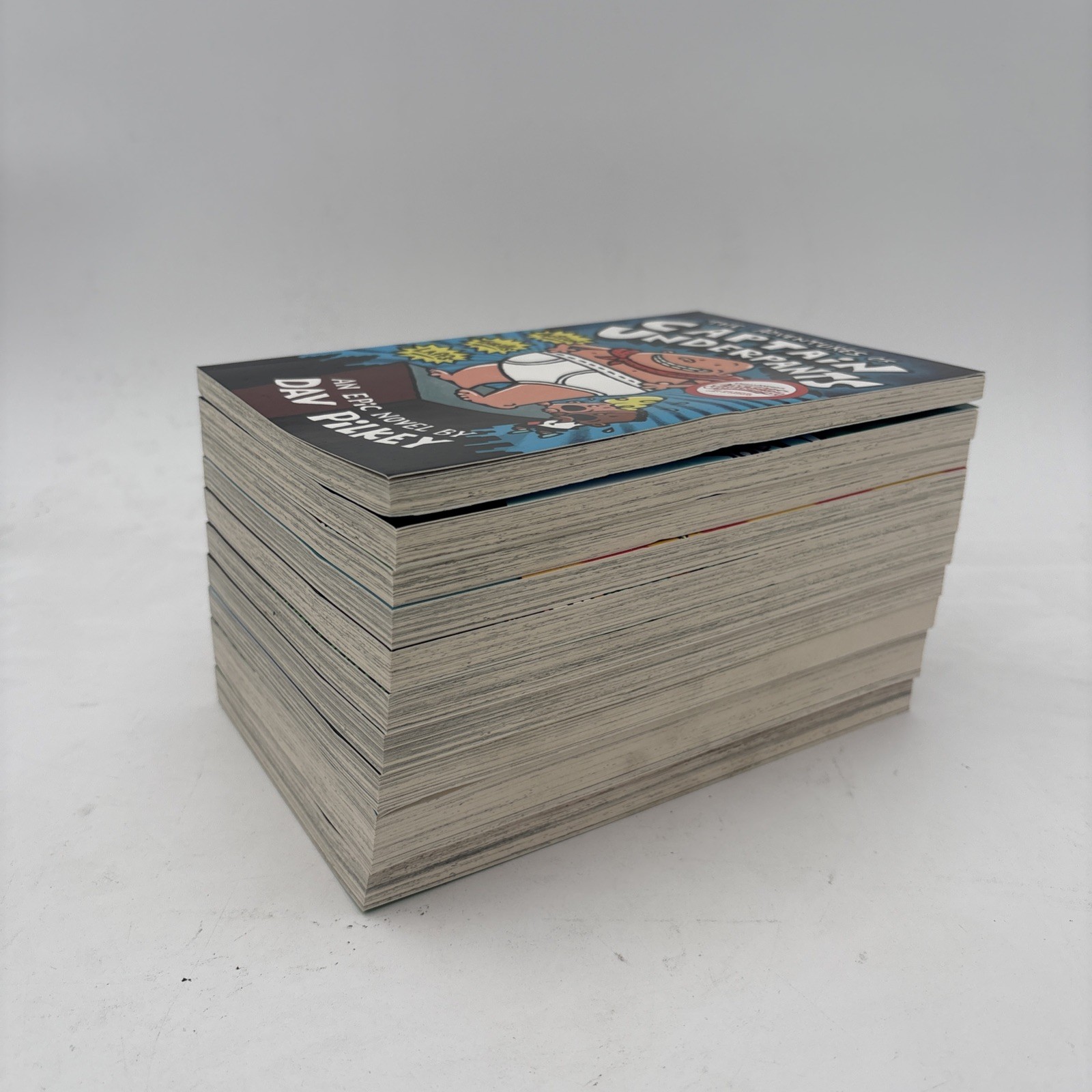 Captain Underpants 10 Book Lot Complete Series 1-10 Dav Pilkey Brand New C5-68