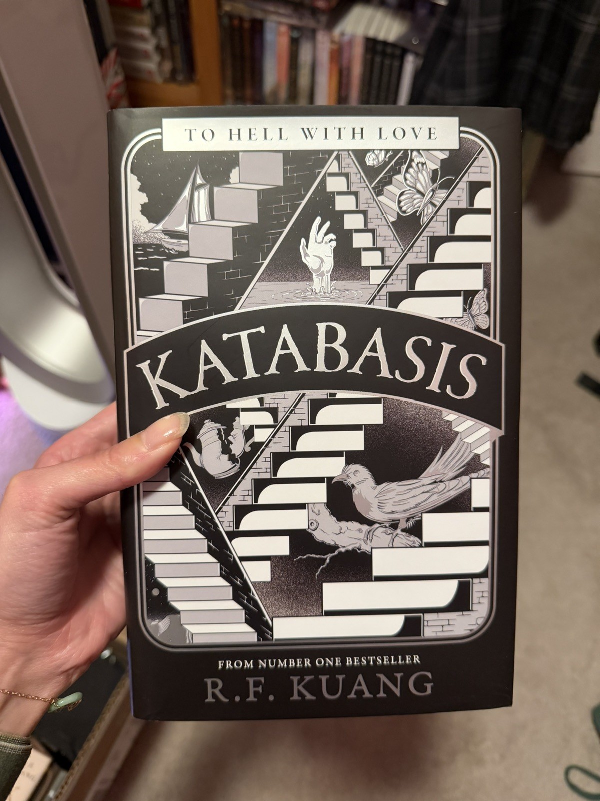 Katabasis R. F. Kuang Hardcover The Broken Binding Tier 2 Edition Bookmark