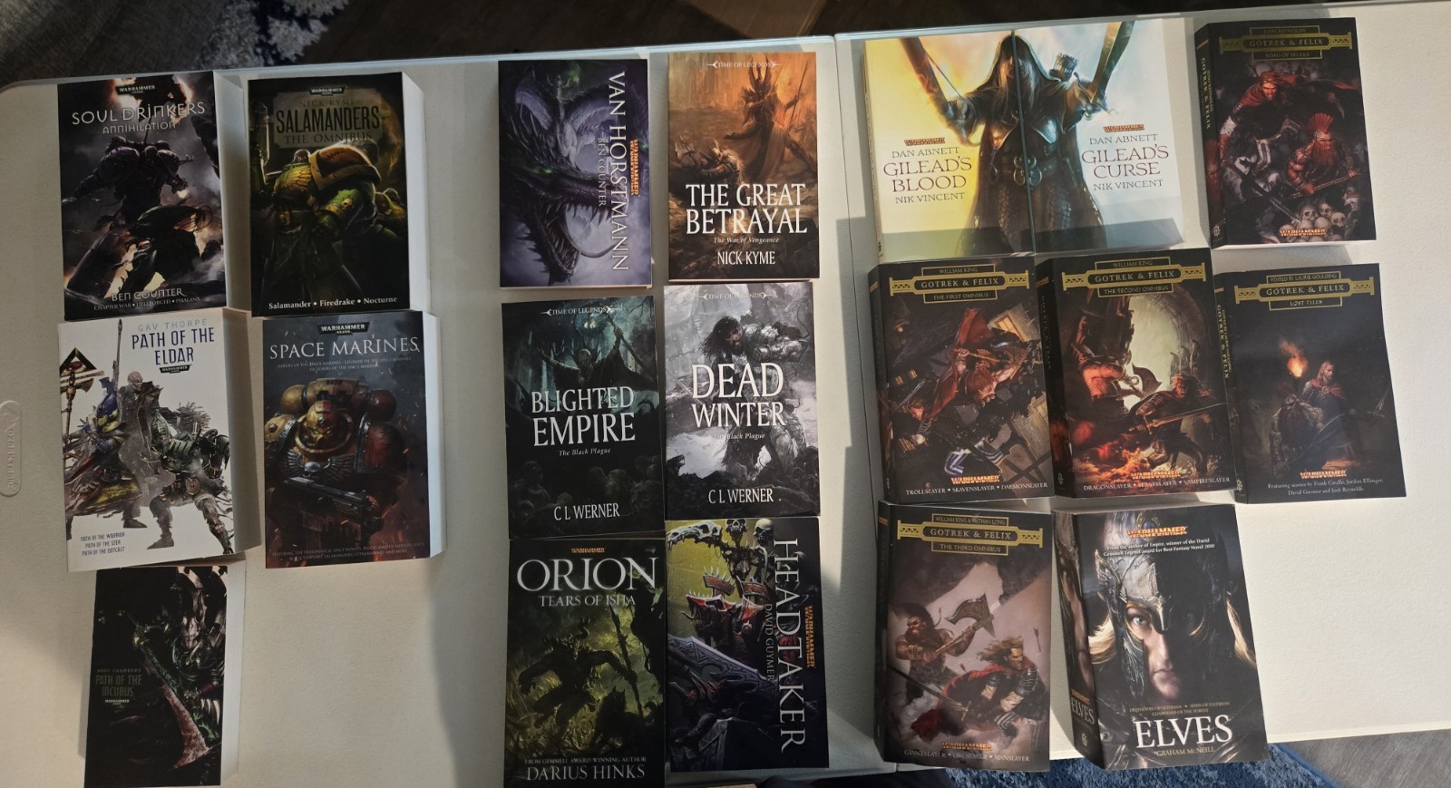 Black Library NEW Warhammer Fantasy/40K Large Lot of 19 Books Paperback