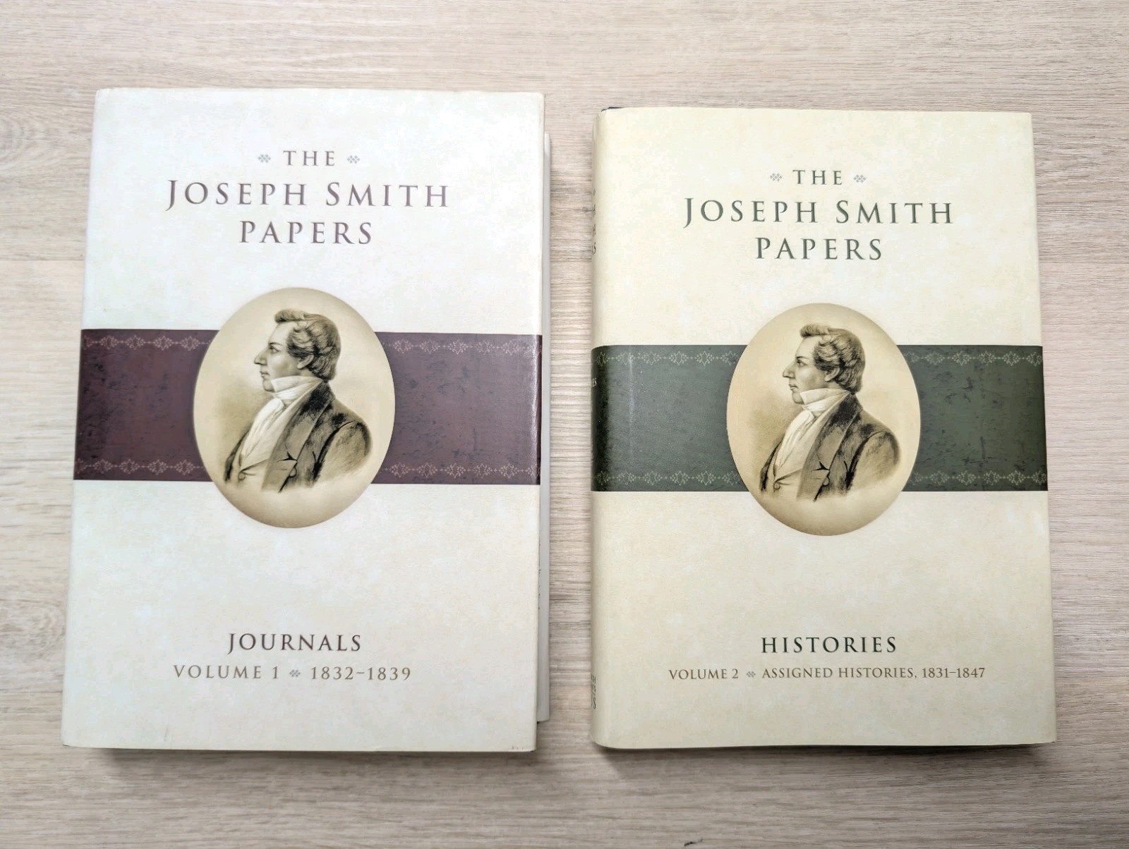 The Joseph Smith Papers HC Set-Journals, Histories Vols 1 & 2 Mormon LDS VG