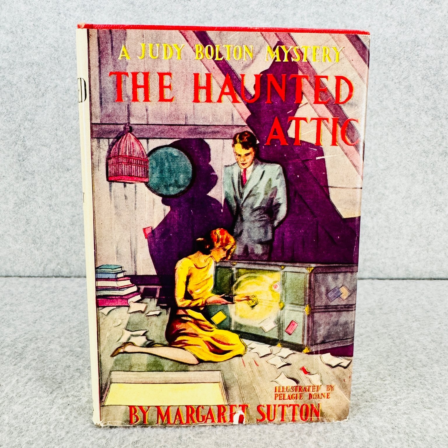 The Haunted Attic Margaret Sutton 1932 Judy Bolton Mystery #2 Grosset & Dunlap