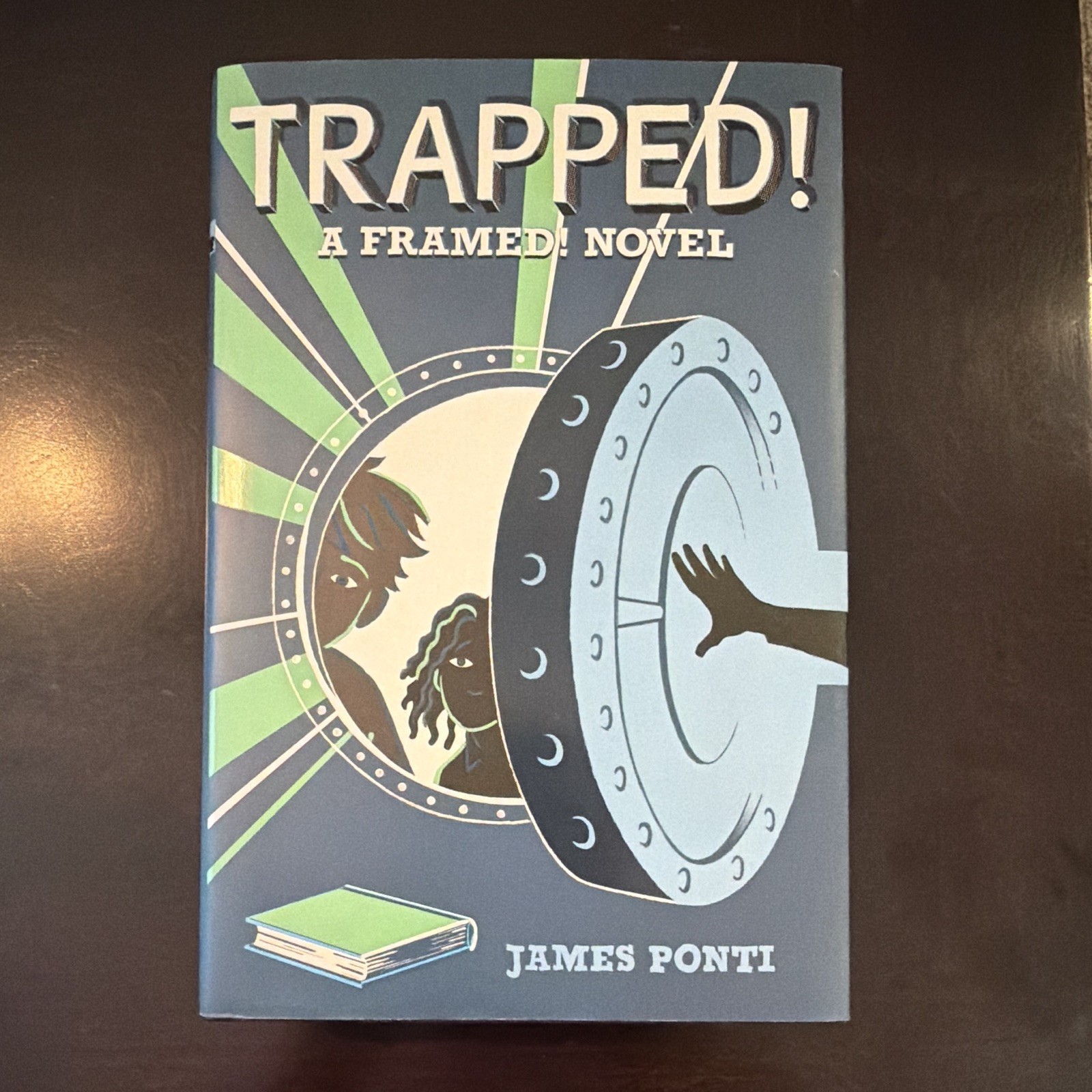 BRAND NEW Book 3 James Ponti Trapped! Framed! Ser. HC 2018