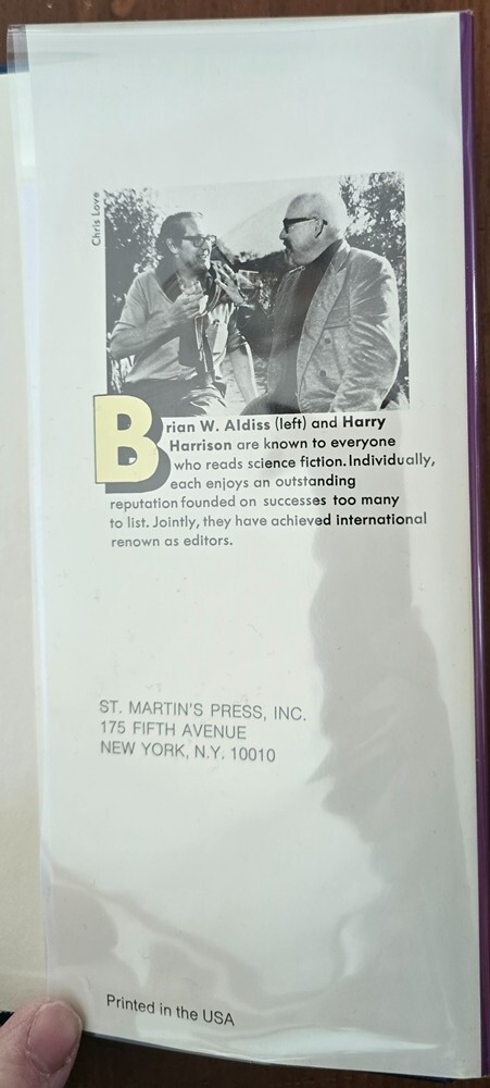 Decade 1950s, edited by Brian W. Aldiss & Harry Harrison – HC w/DJ 1978