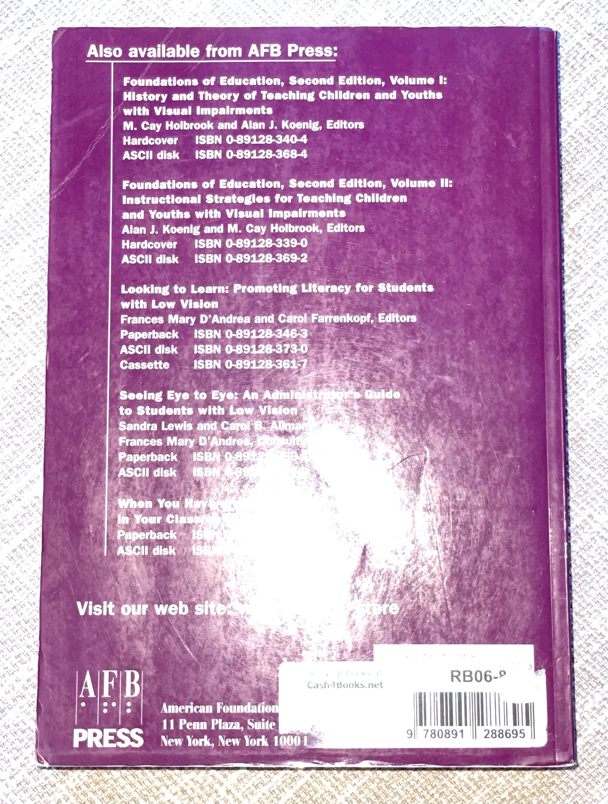Collaborative Assessment: Working with Students Who Are Blind (Paperback, 2003)