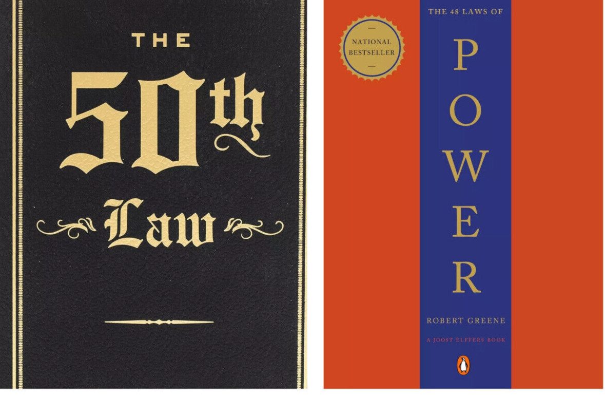 The 50th law & Power Combo Book Set By Robert Greene New Stock fast Shipping