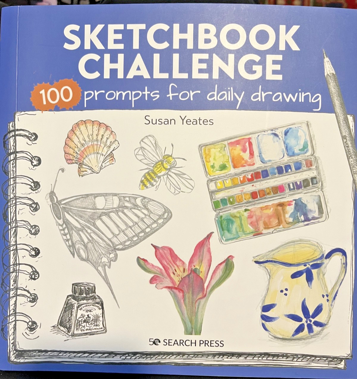 Sketchbook Challenge : 100 Prompts for Everyday Drawing by Susan Yeates…