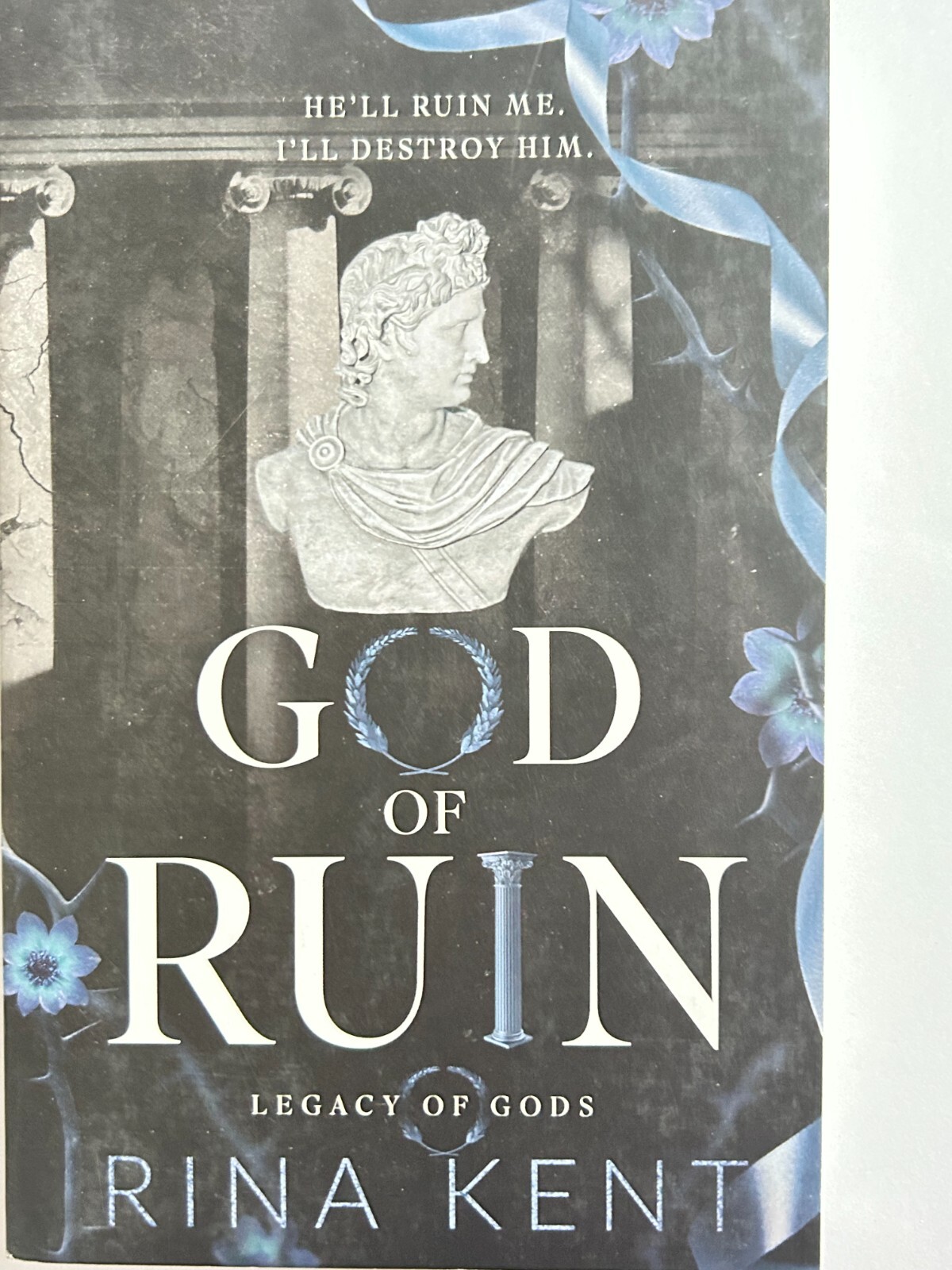 Lot of 6 Legacy of Gods Trade Paperbacks .. 2 w/Signed Bookplates by Rina Kent
