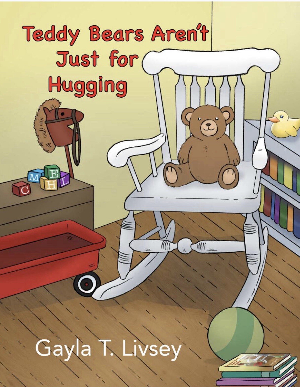 Brand New Hardcover Autographed Book “Teddy Bears Aren’t Just For Hugging”
