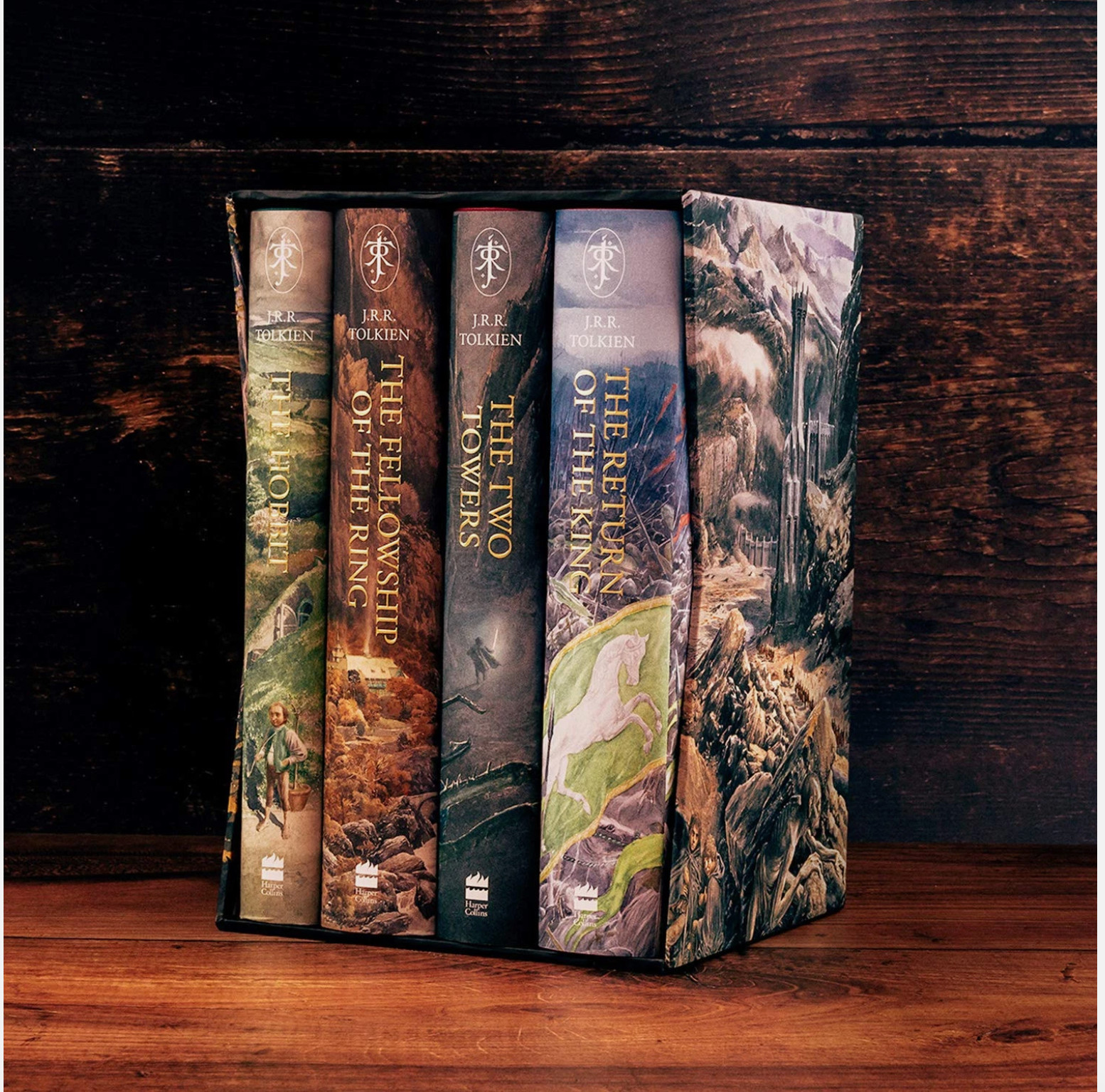 The Hobbit & The Lord of the Rings Illustrated by Alan Lee Box Set F