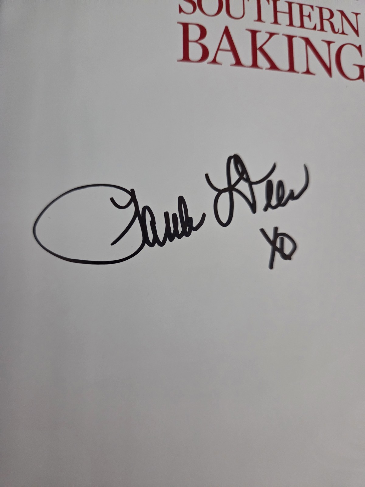 Paula Deen’s Southern Baking: 125 Favorite Recipes By Paula Deen Autographed