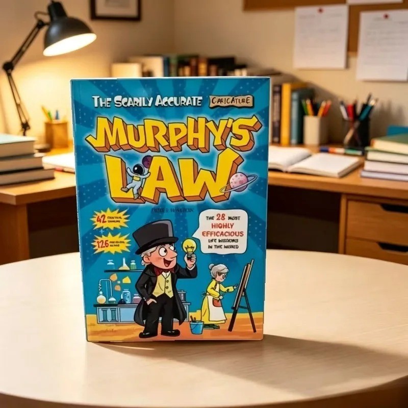 Murphy’s Law Learning Book for Kids 8-12 with 128 Pages Paperback Illustrated