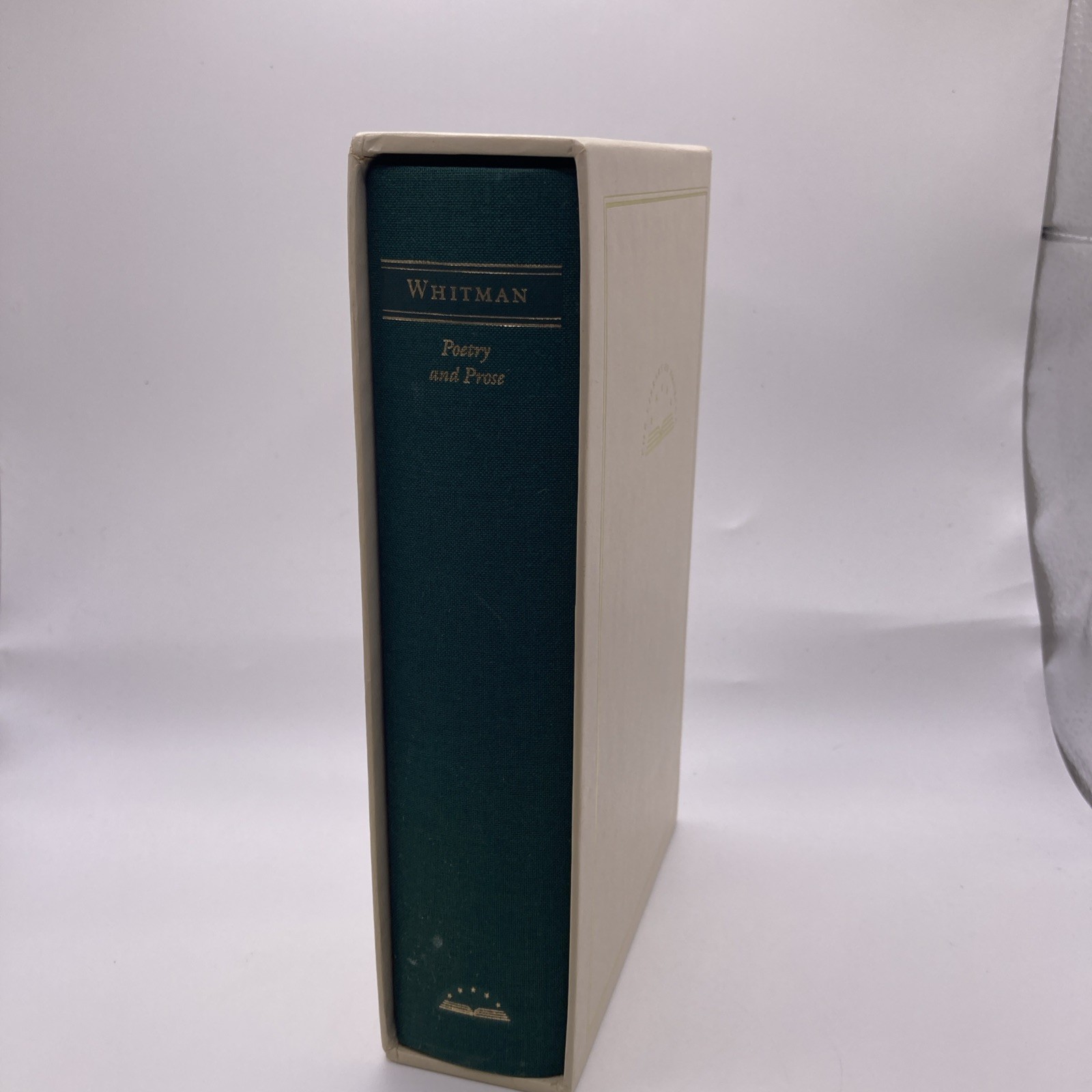 Walt Whitman Poetry & Prose 1982 ~ The Library of America ~ Hardcover ~ Slipcase