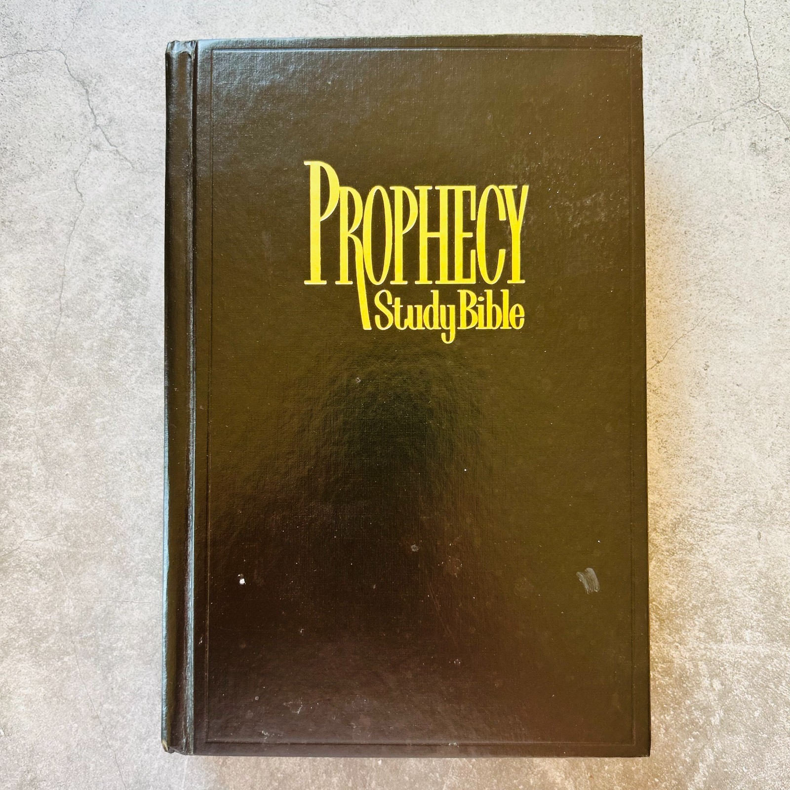 Prophecy Study Bible Hardcover Book 1997