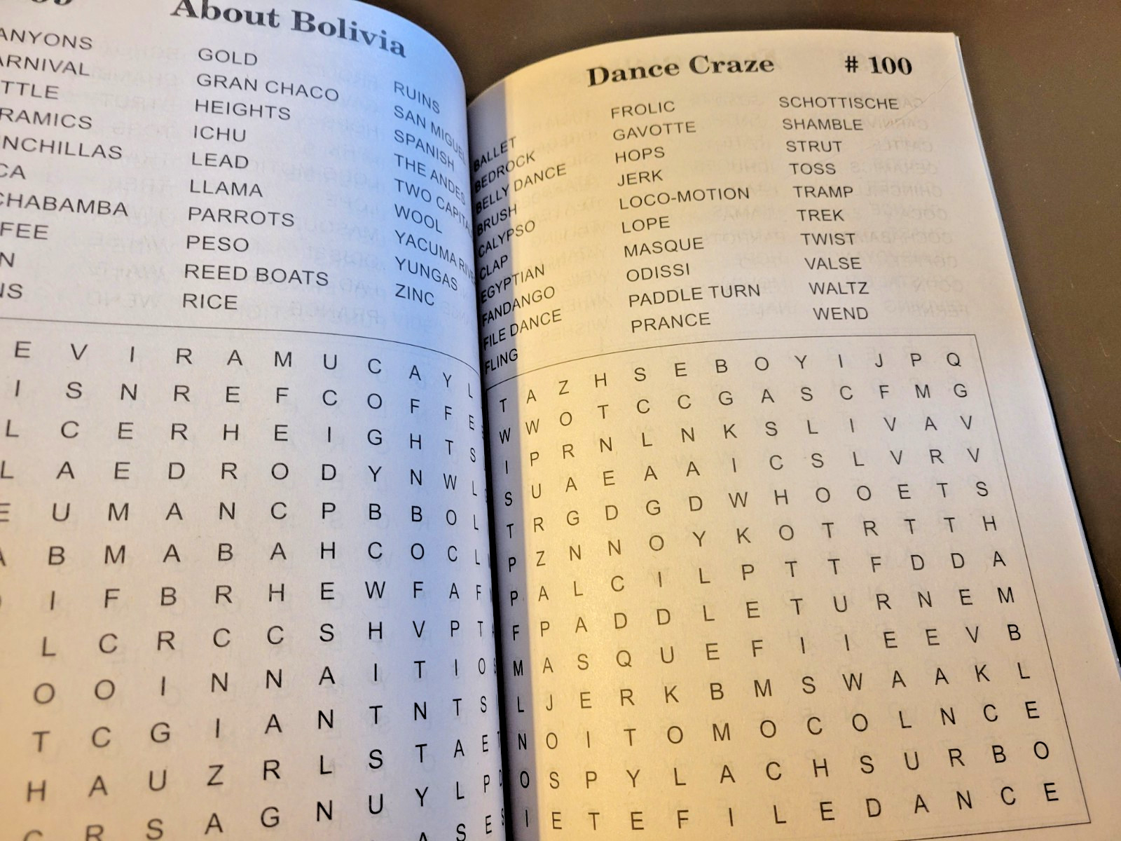 Lot of 2 Word-Search Large Print Puzzle Books-Kappa True Crime & Search & Circle