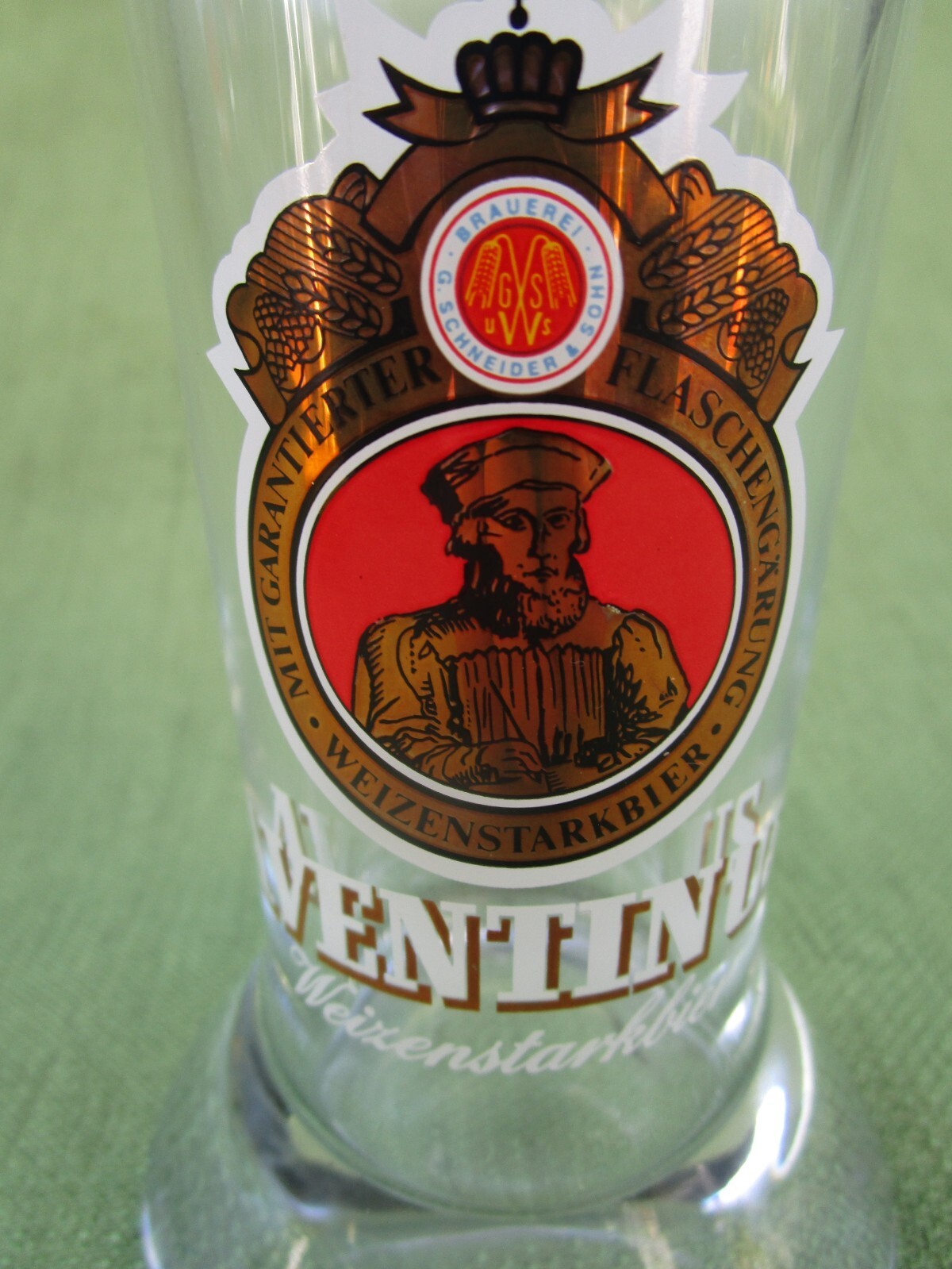 Schneider Weisse AVENTINUS Weizenstarkbier 0.5L German Wheat Beer Glass