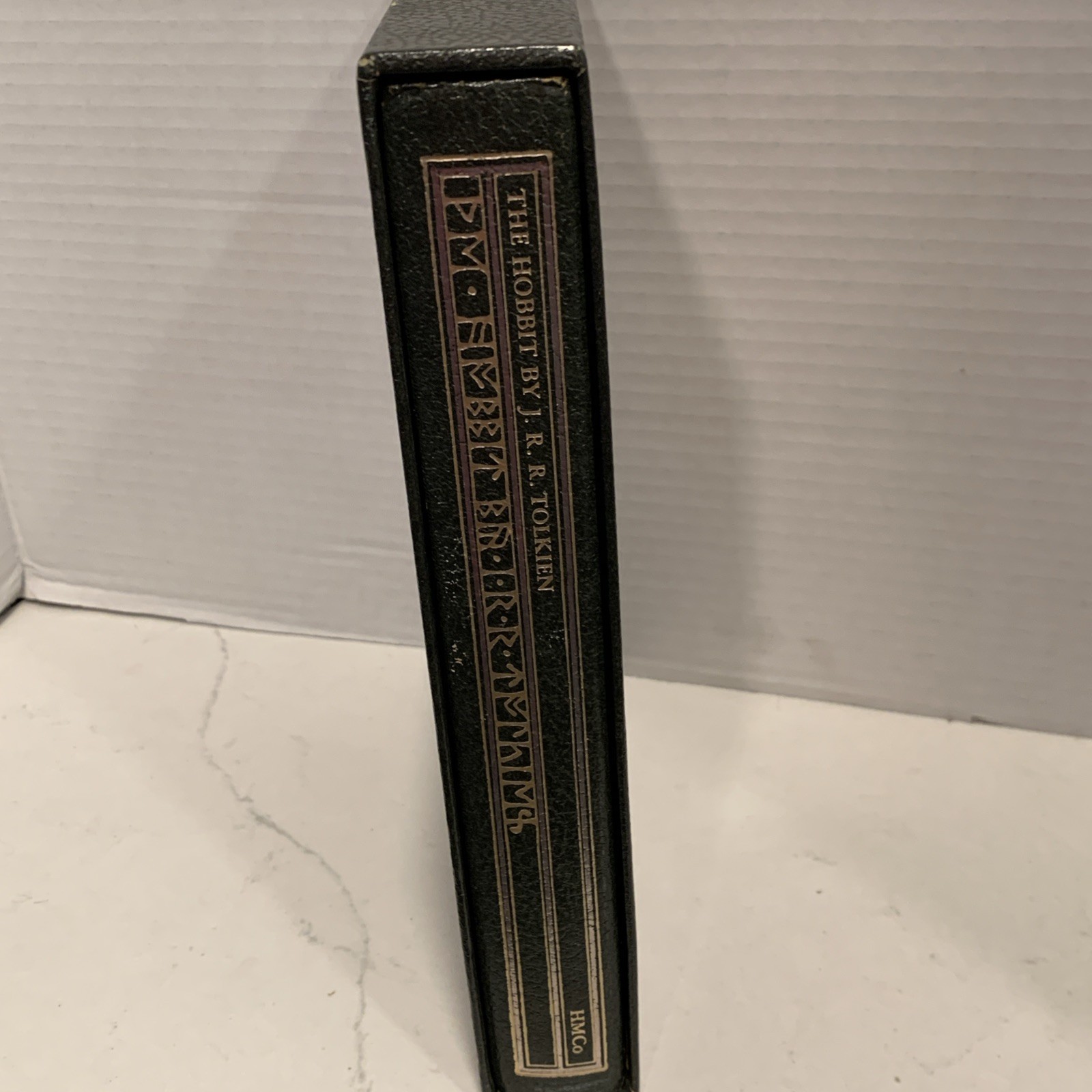 The Hobbit 3rd Printing Collectors Edition 1966 HC Book with Slipcase