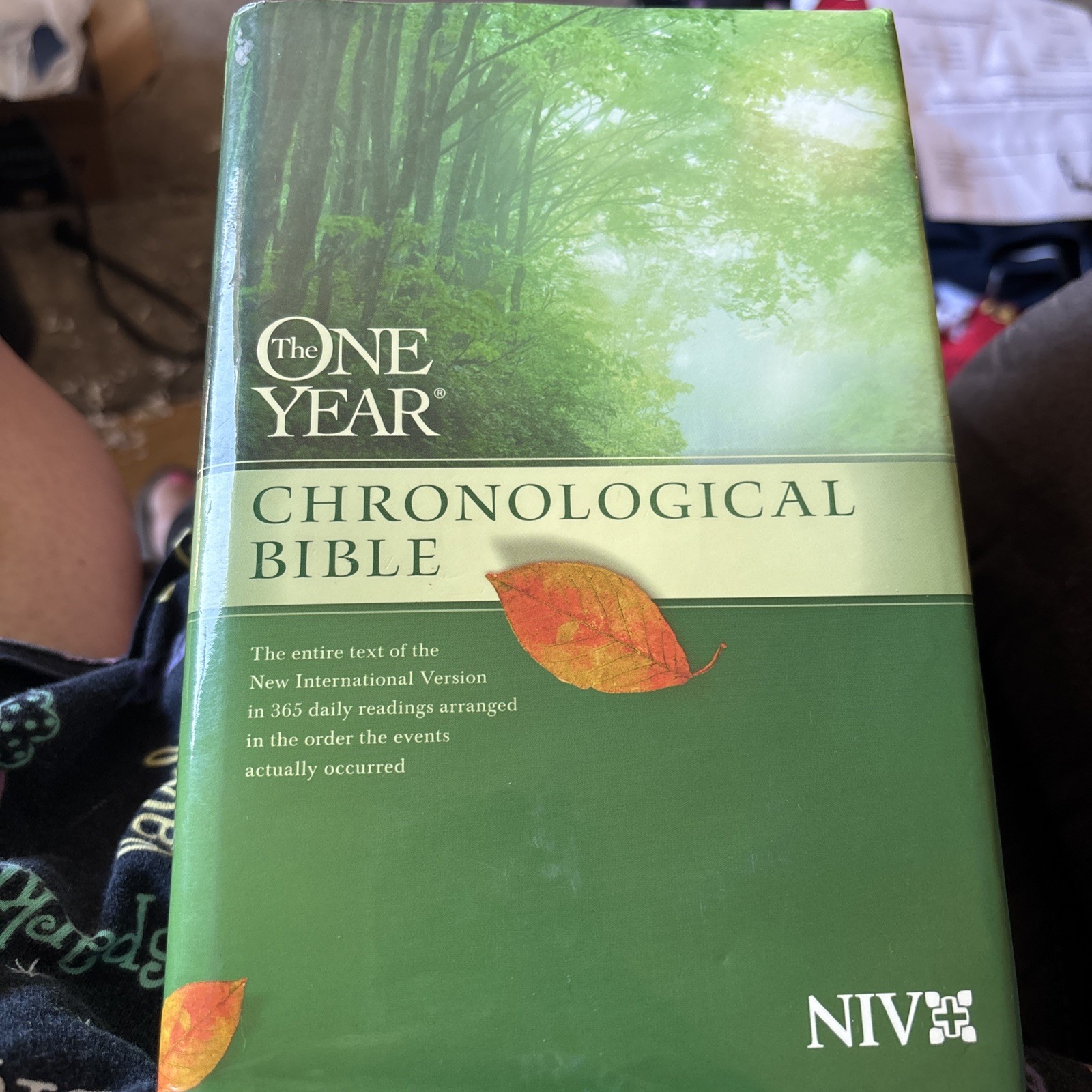 The One Year Chronological Bible NIV – Hardcover By Tyndale –