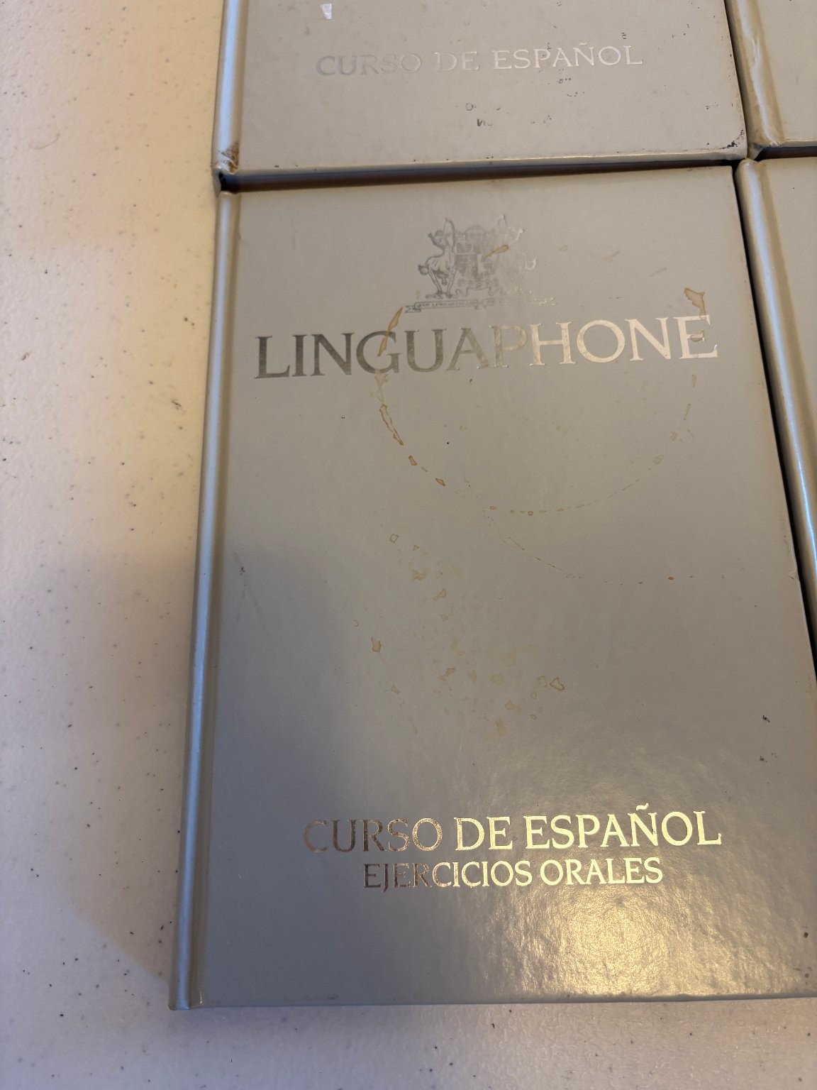 Linguaphone Curso de Español Language Course Hardcover Vintage