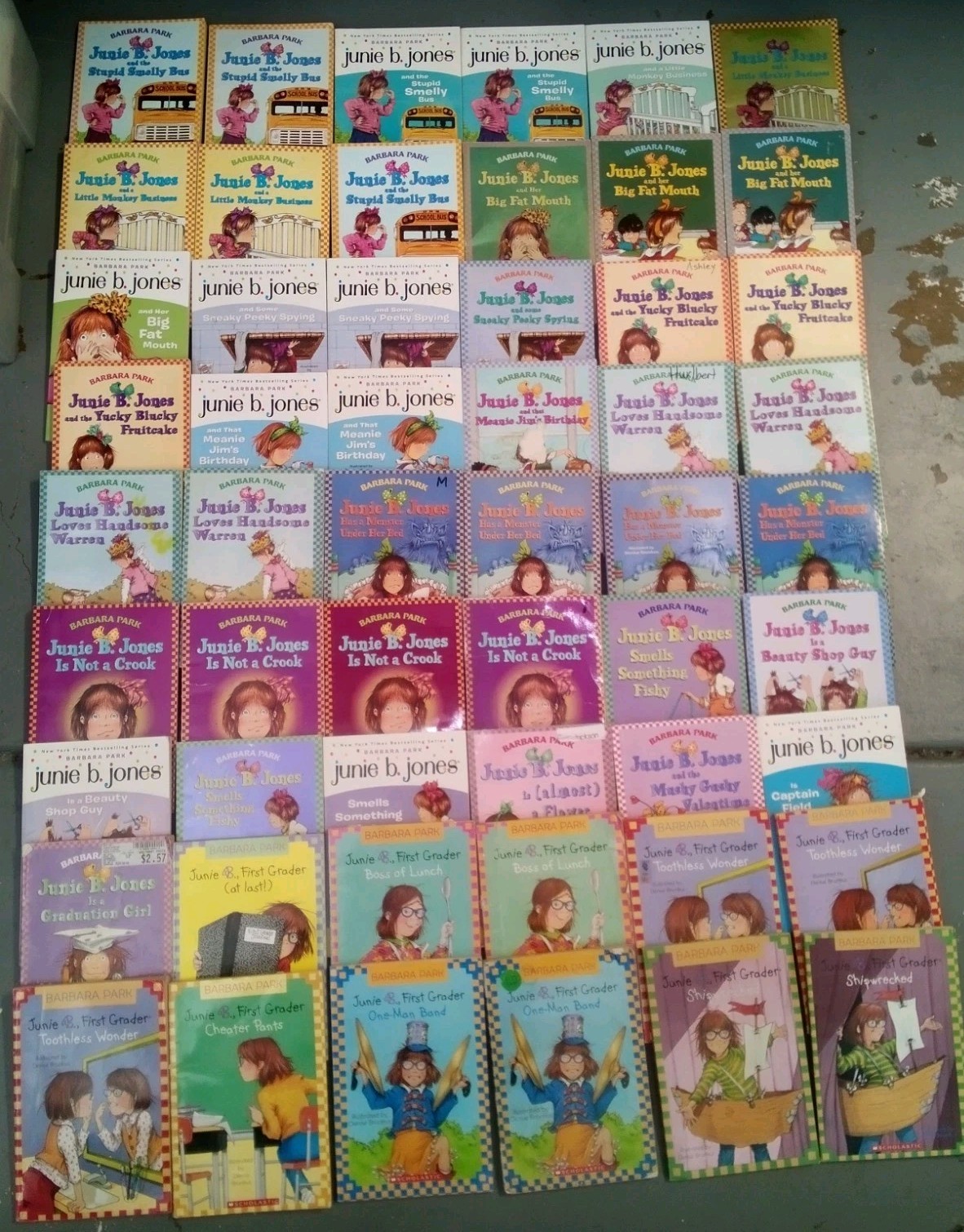 Lot Of 59 Junie B. Jones Book Series Guided Reading Classroom Set Barbara Park