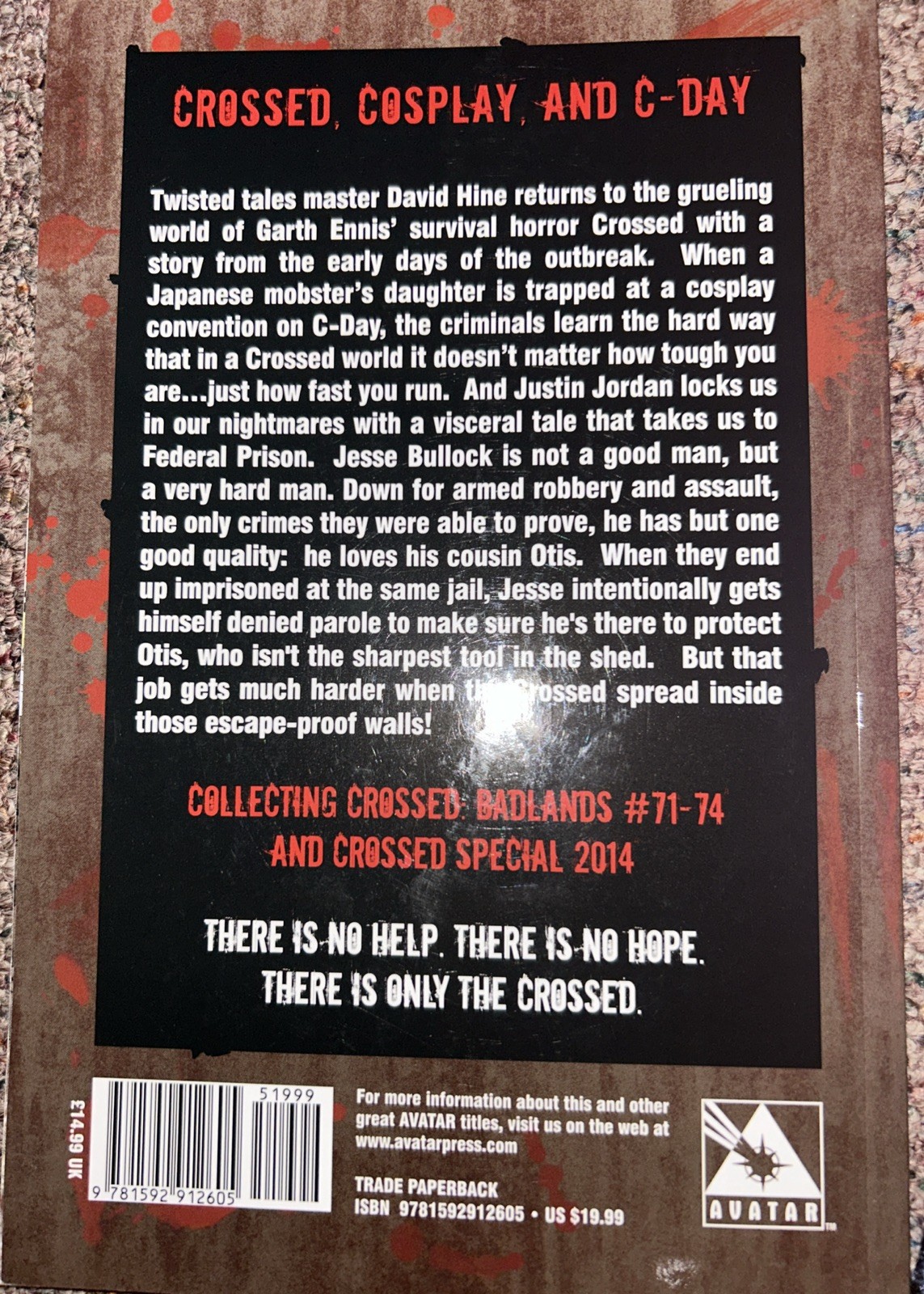 Crossed Volume 13 (CROSSED TP) by David Hine & Justin Jordan – Graphic Novel