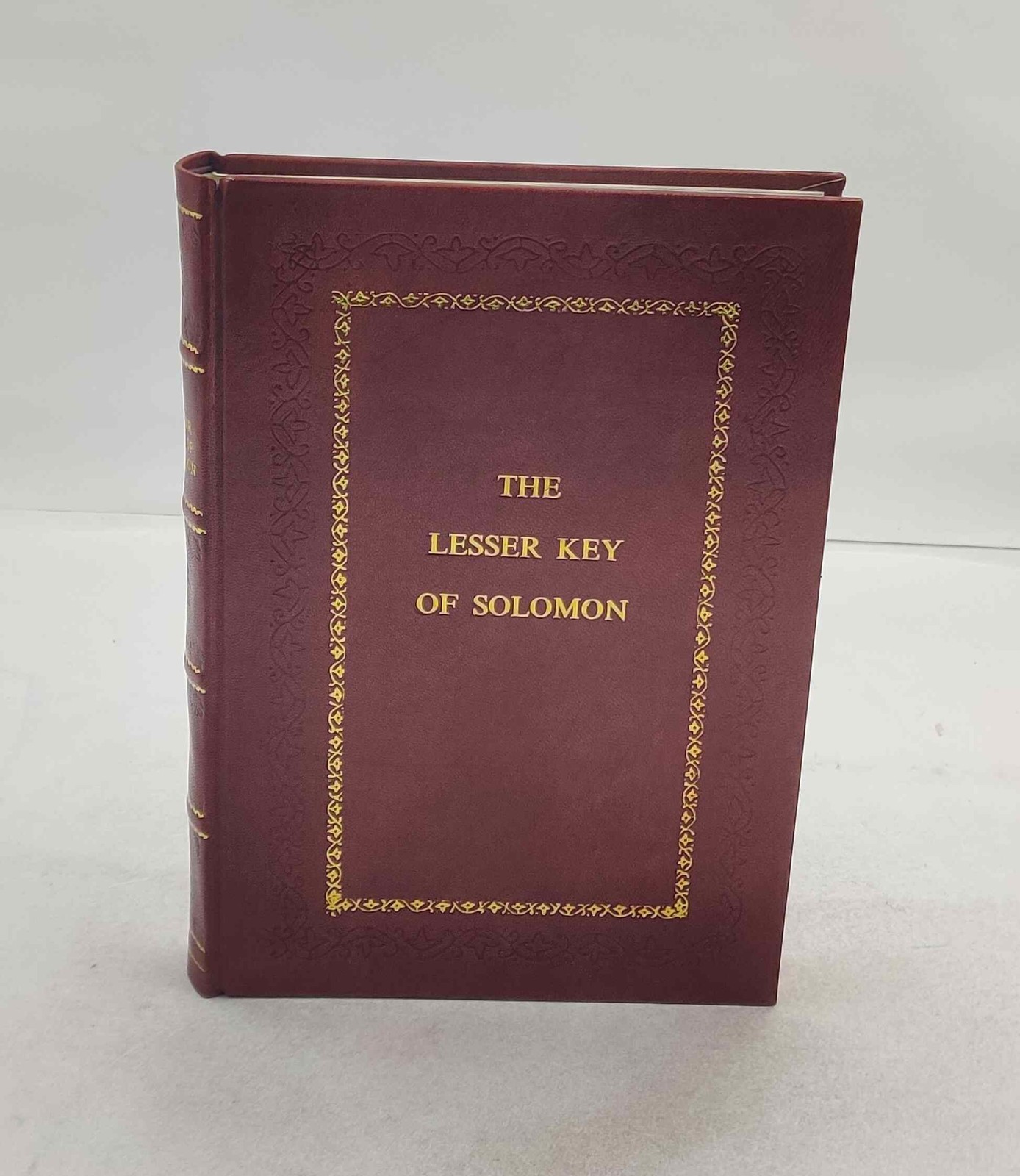 Lesser Key of Solomon by Joseph H. Peterson [Premium Leather Bound]